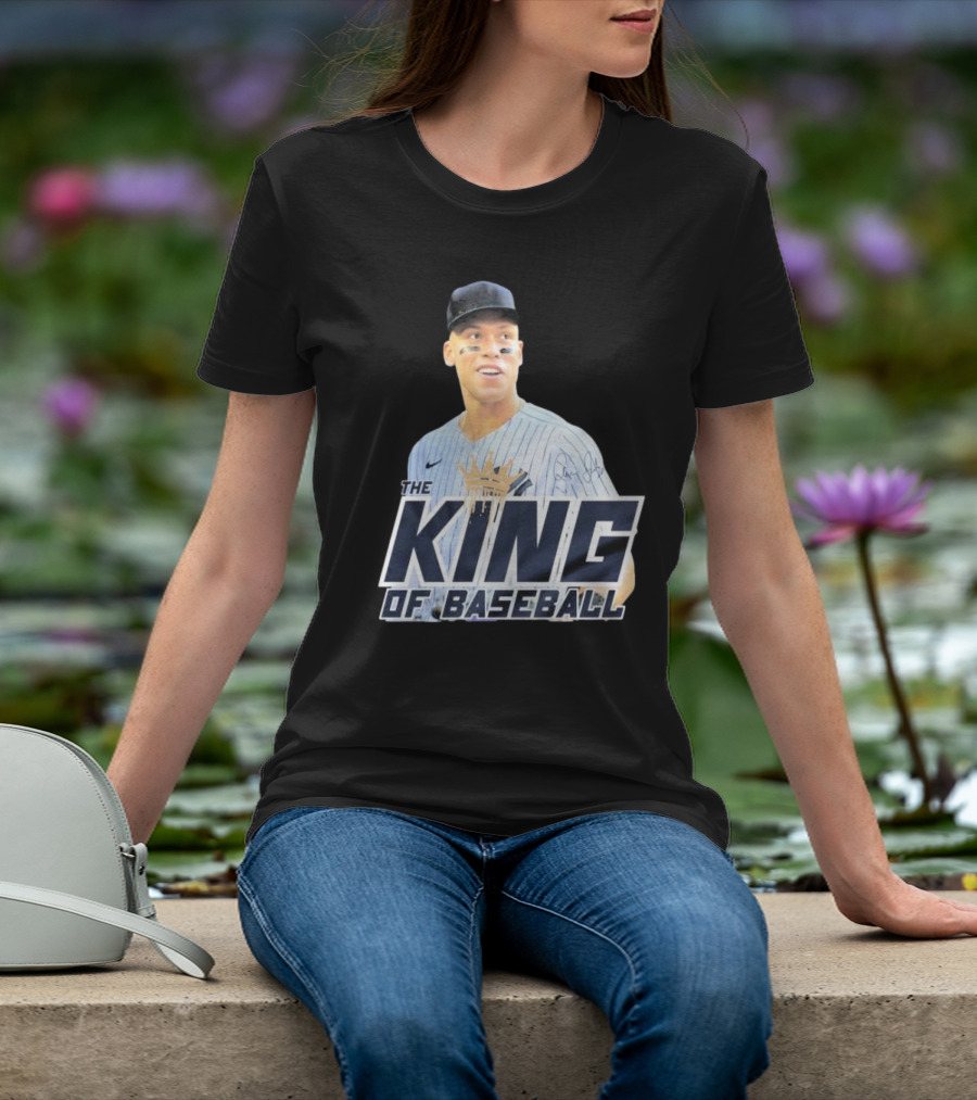 Aaron Judge The King Of Baseball T-Shirt