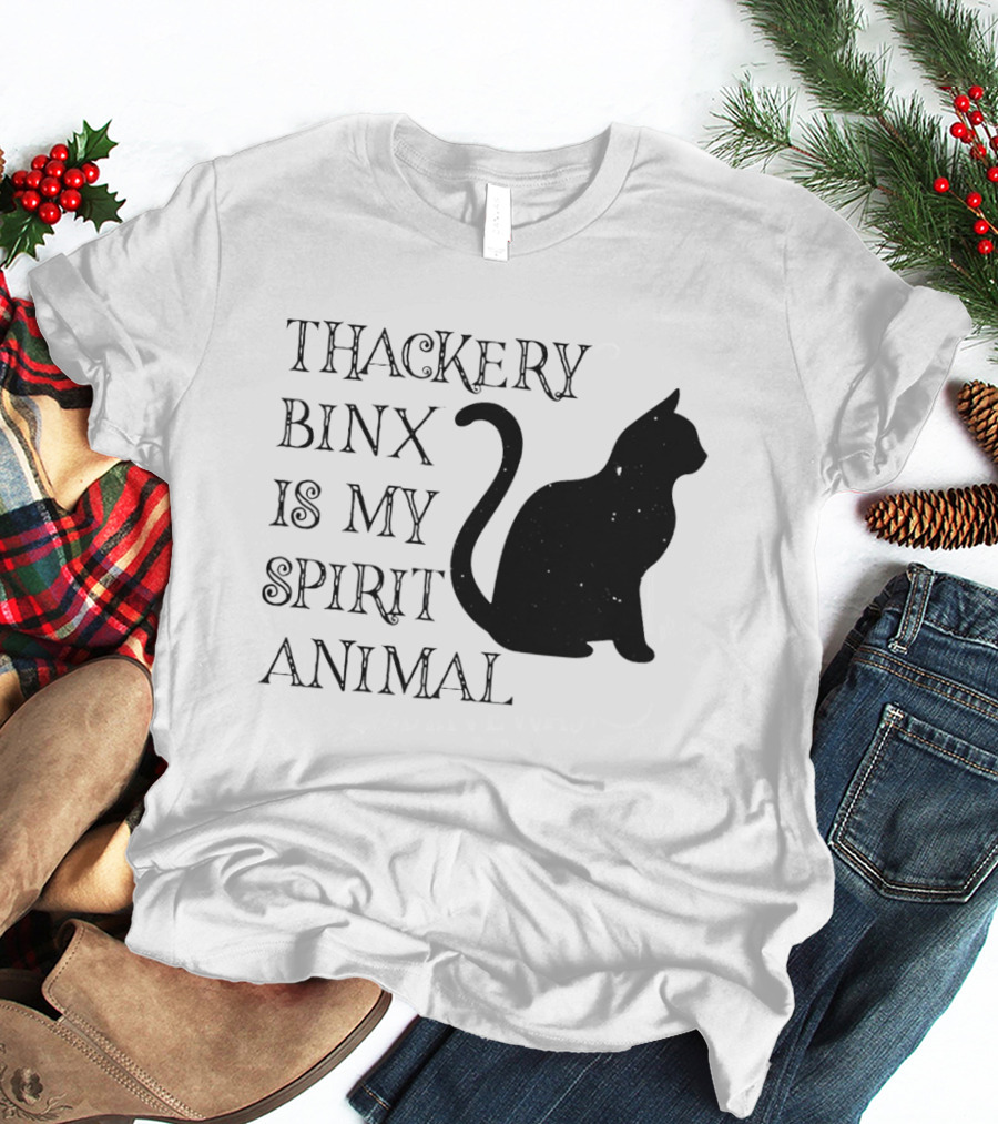 Thackery Binx Is My Spirit Animal Cat T-Shirt