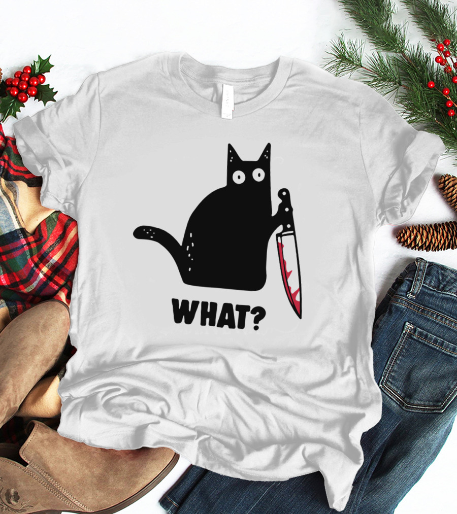 What Cat Knife T-Shirt