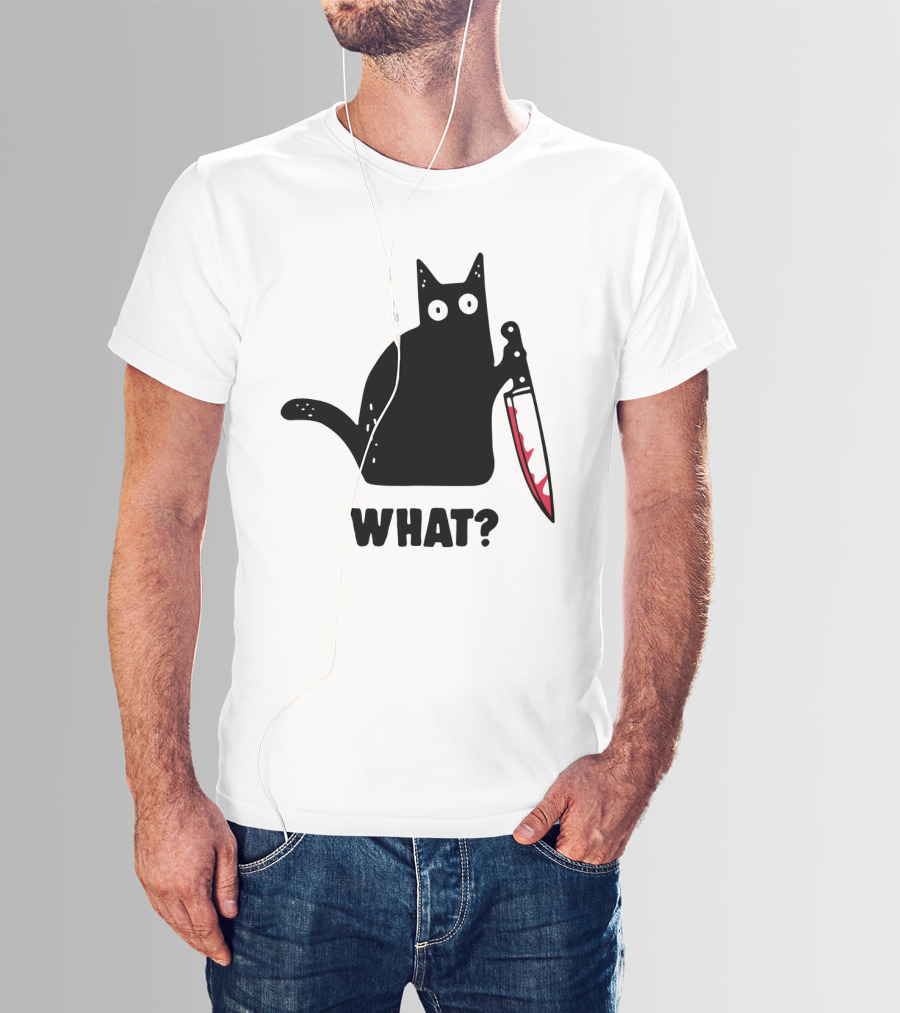 What Cat Knife T-Shirt