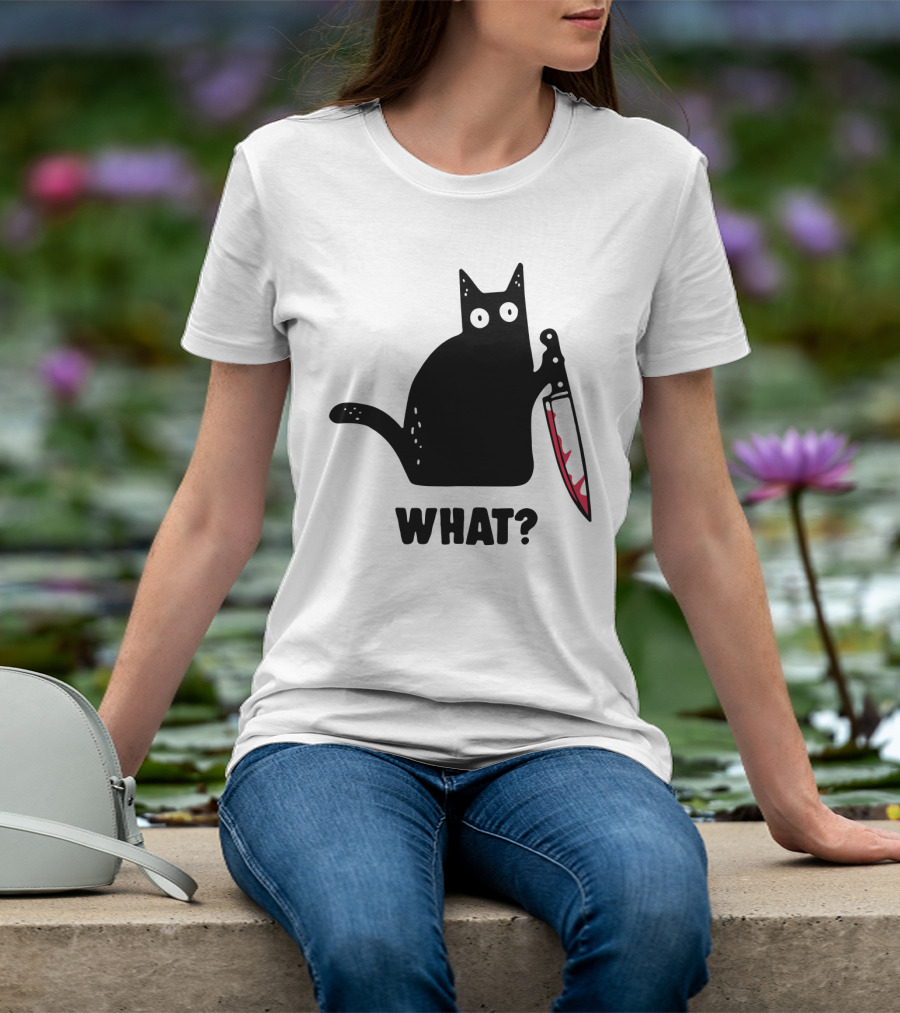 What Cat Knife T-Shirt