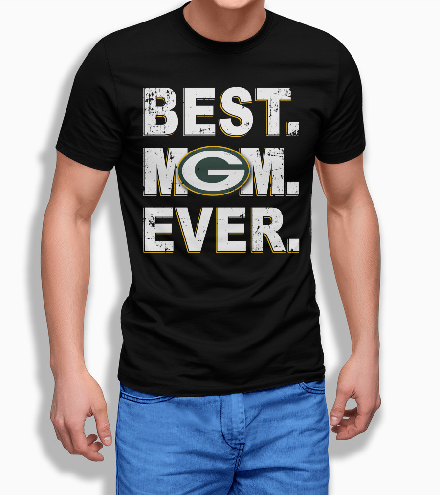 Best Mom Ever Green Bay Packers T-Shirt