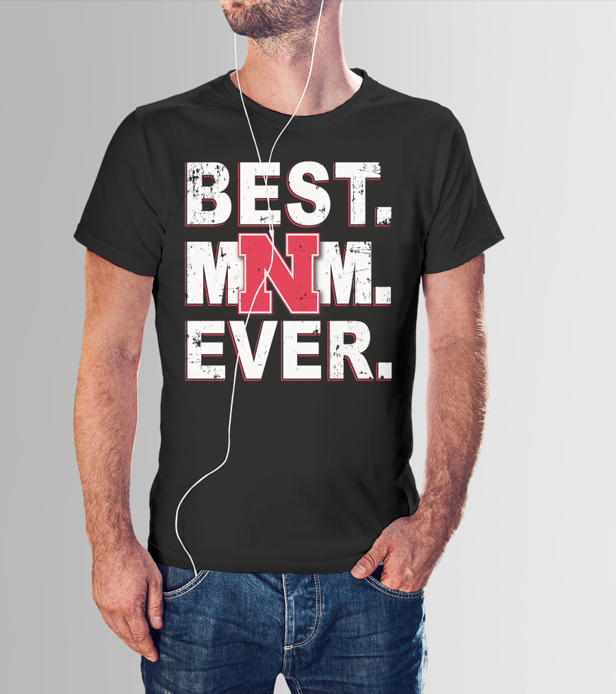 Best Mom Ever Nebraska Cornhuskers T-Shirt