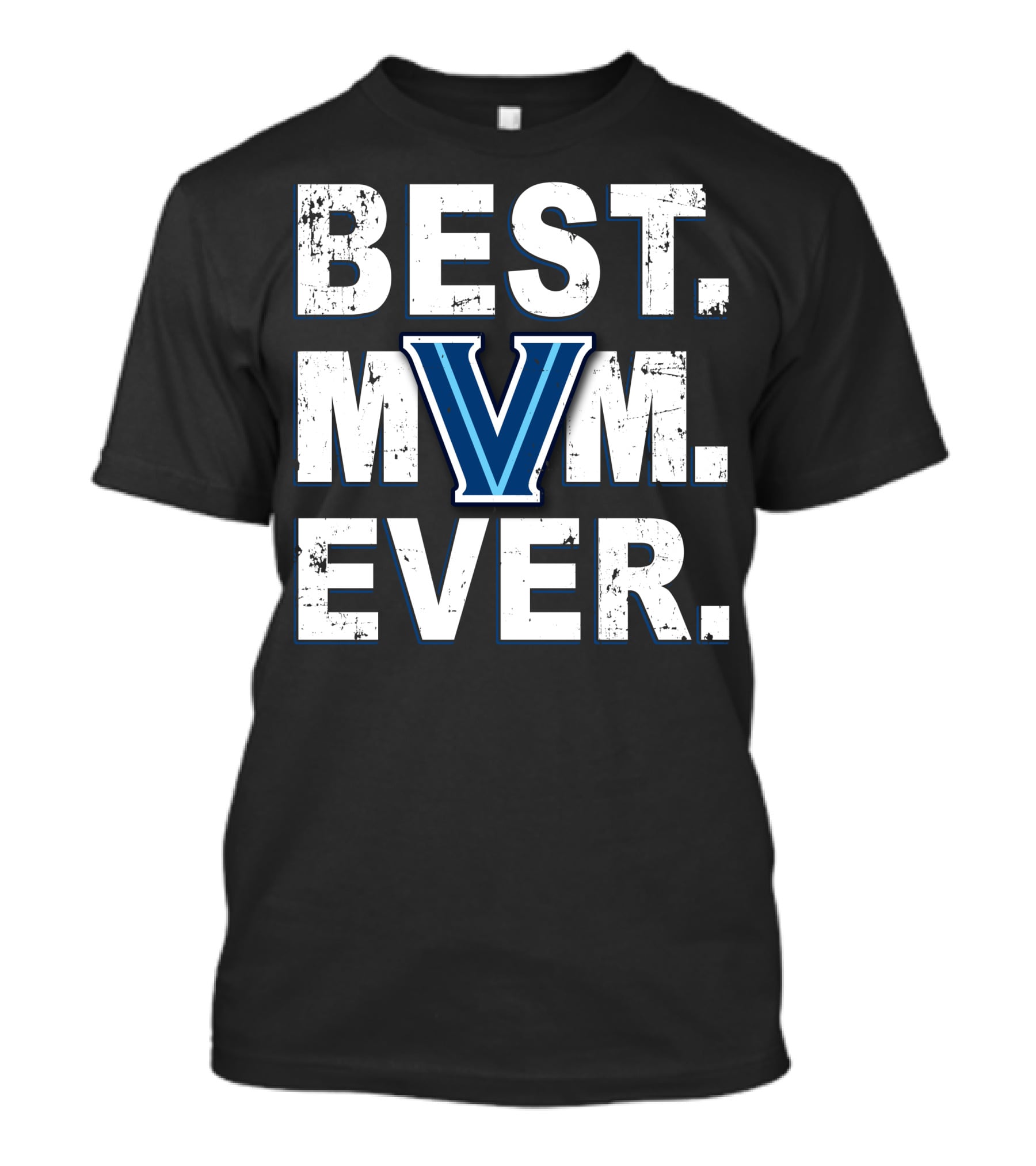 BEST MOM EVER VILLANOVA WILDCATS V T-Shirt
