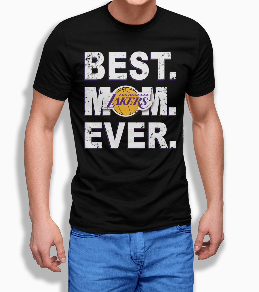 Best Mom Ever Los Angeles Lakers T-Shirt
