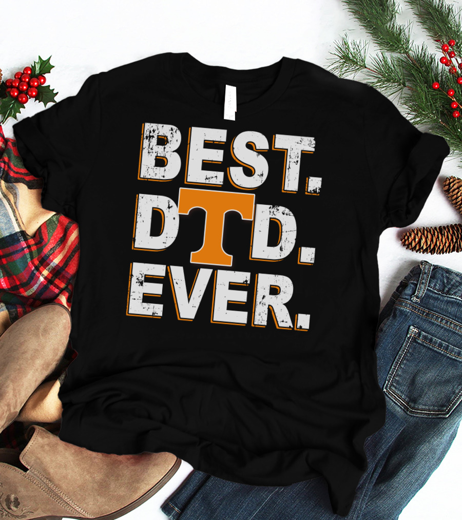 Best Dad Ever 073 Tennessee Volunteers T-Shirt
