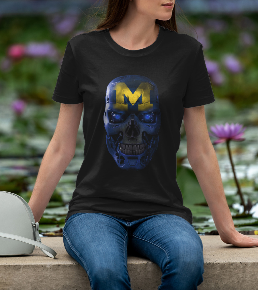 Wolverines Skull M T-Shirt