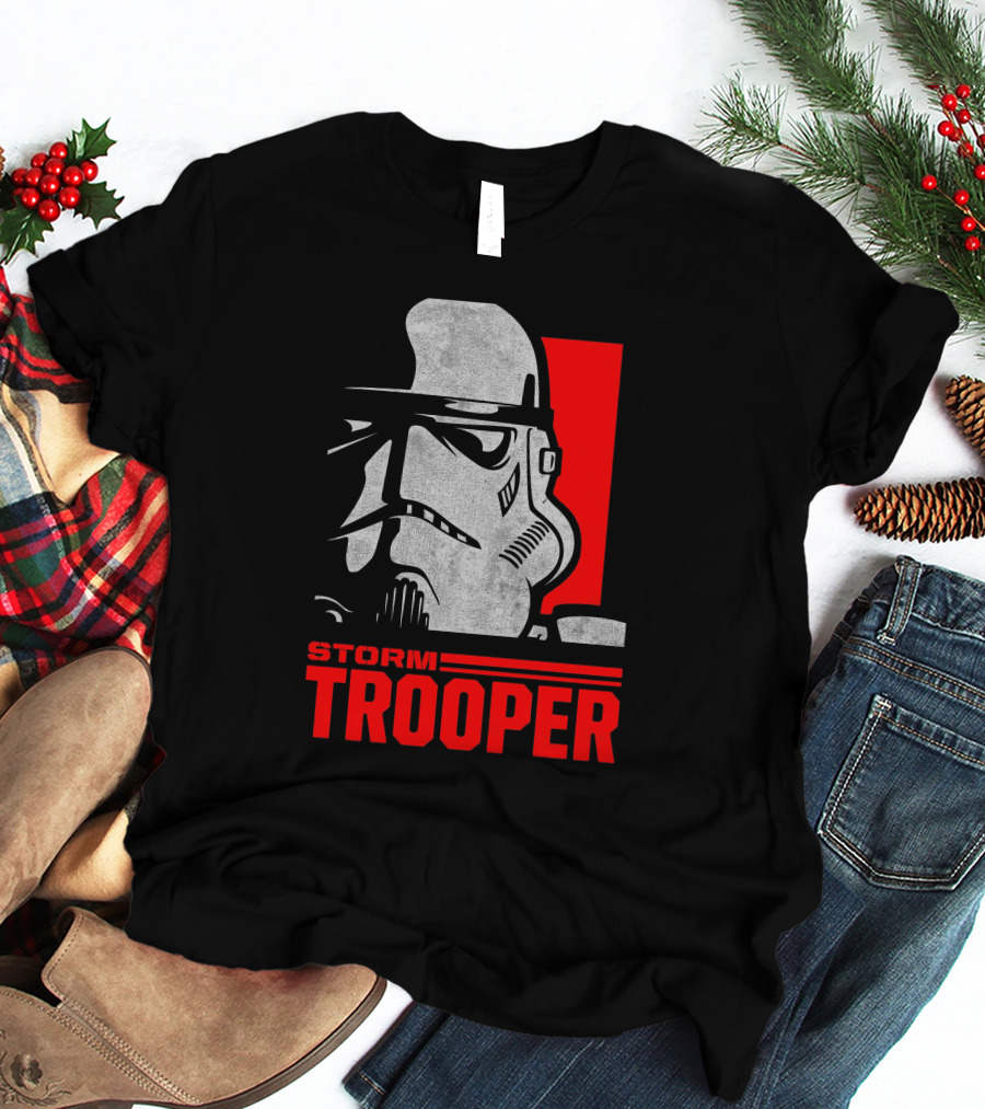 STORM TROOPER Star Wars Red Rectangle T-Shirt