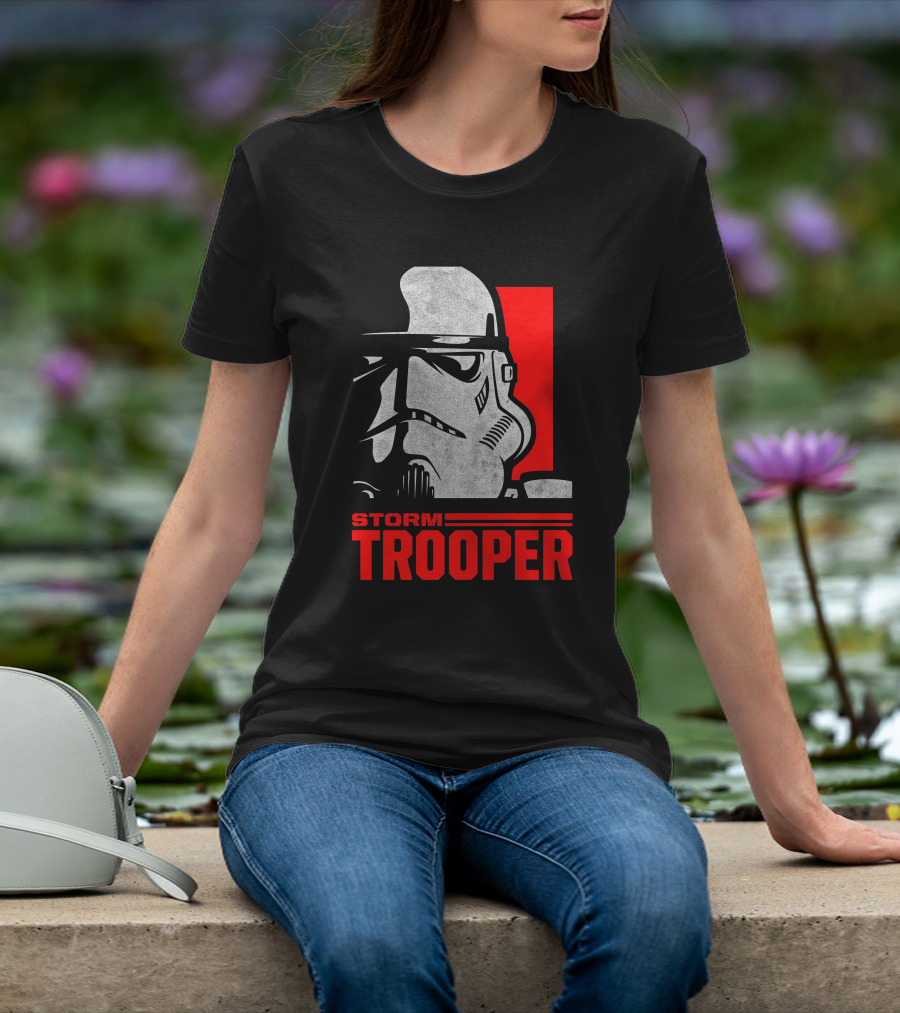 STORM TROOPER Star Wars Red Rectangle T-Shirt