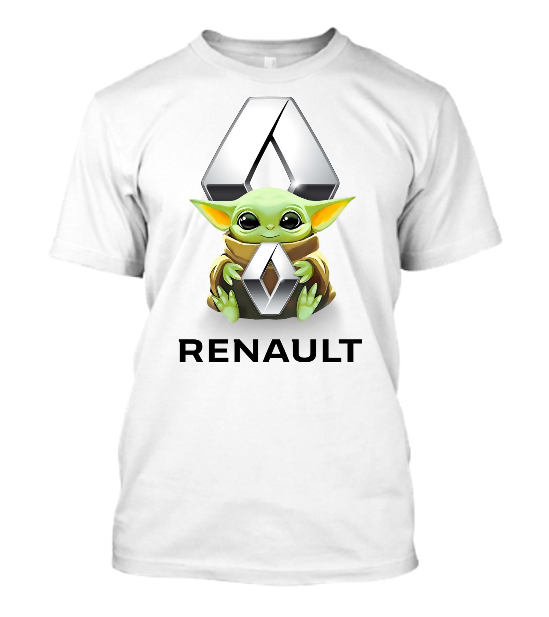Star Wars Baby Yoda Holding Renault T-Shirt