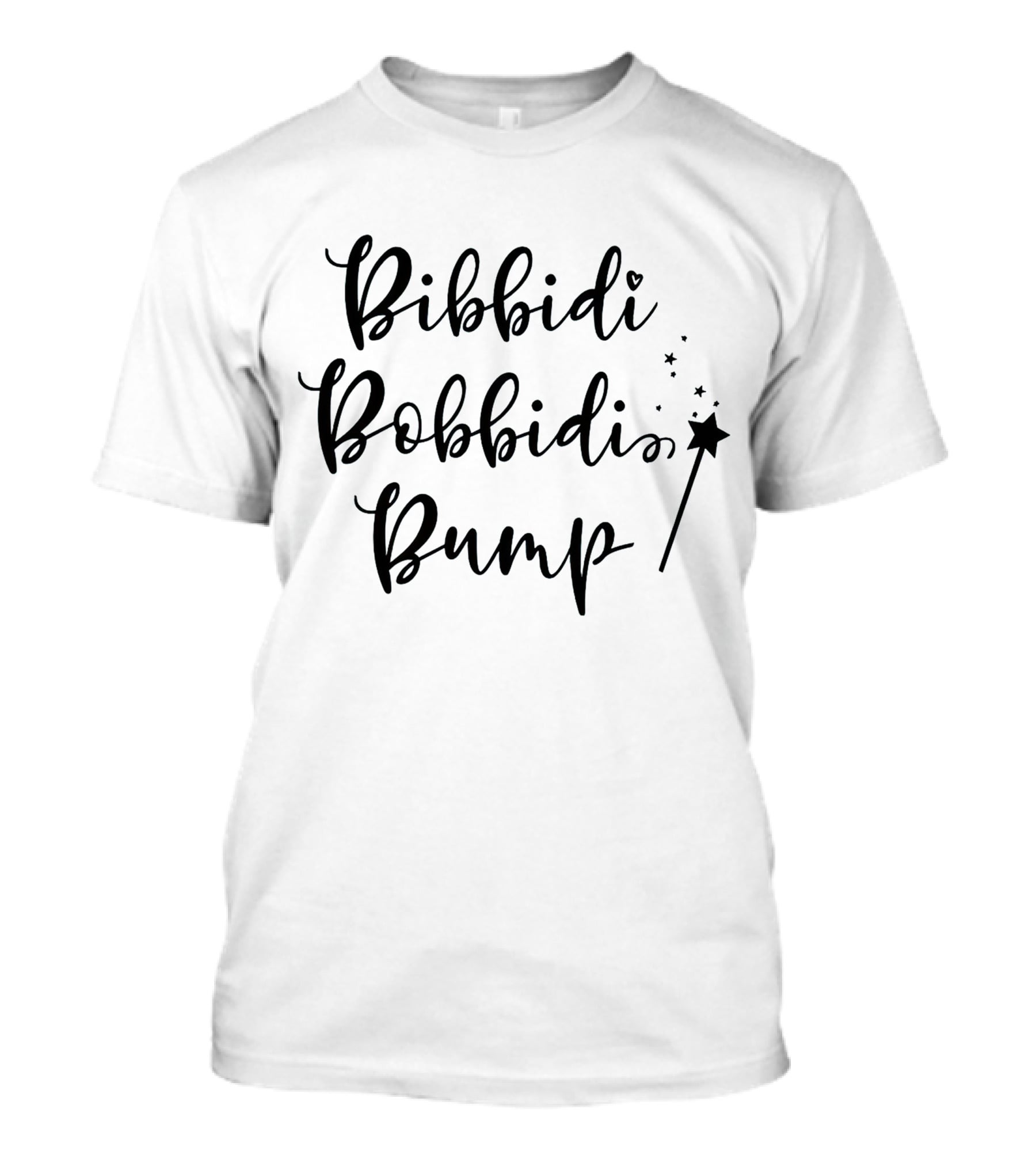 Bibbidi Bobbidi Bump Magic Wand Stars T-Shirt