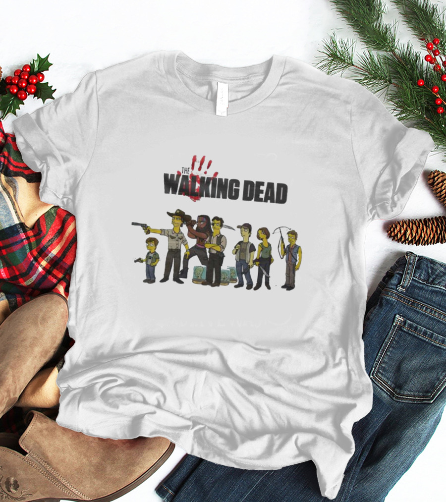 SMP Edition The Walking Dead Cartoon T-Shirt