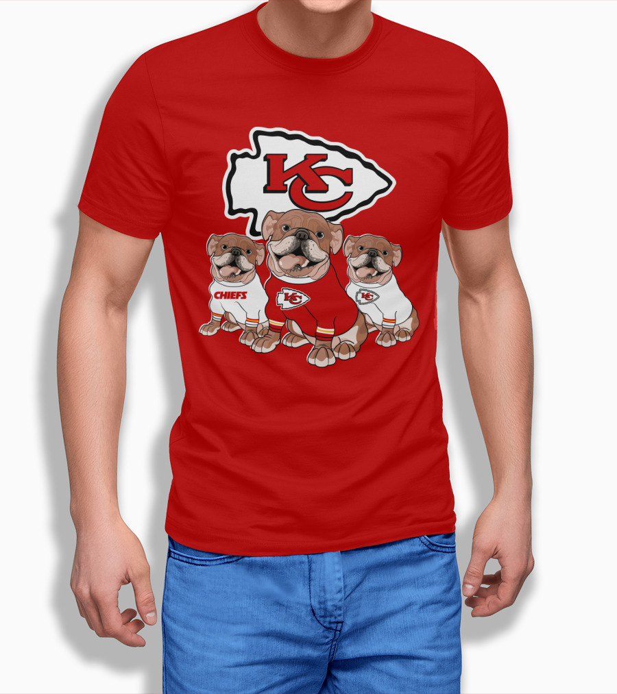 Kansas City Chiefs Bulldog T-Shirt
