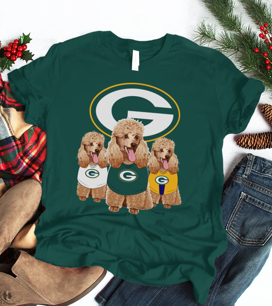 Packers Poodle Gang Football T-Shirt