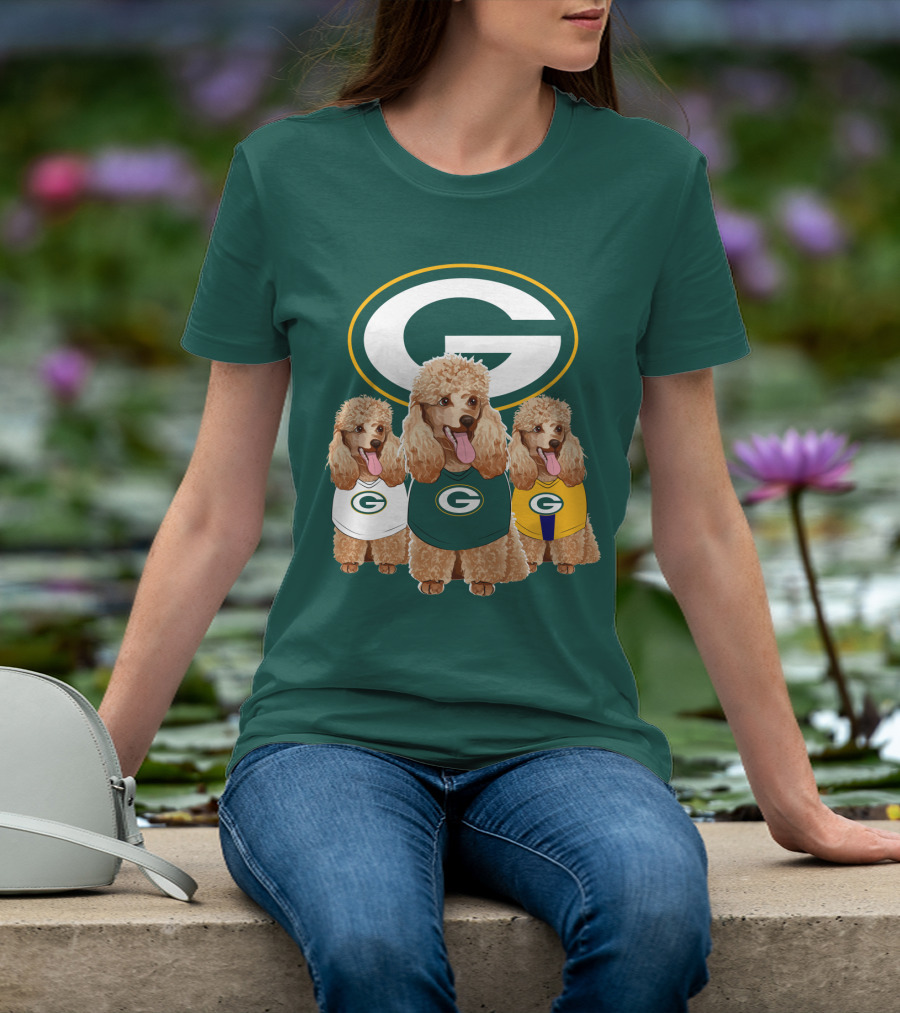 Packers Poodle Gang Football T-Shirt