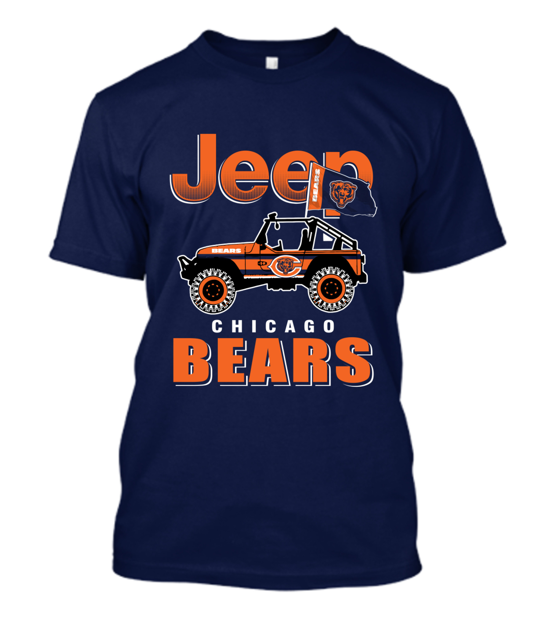 Jeep Chicago Bears T-Shirt