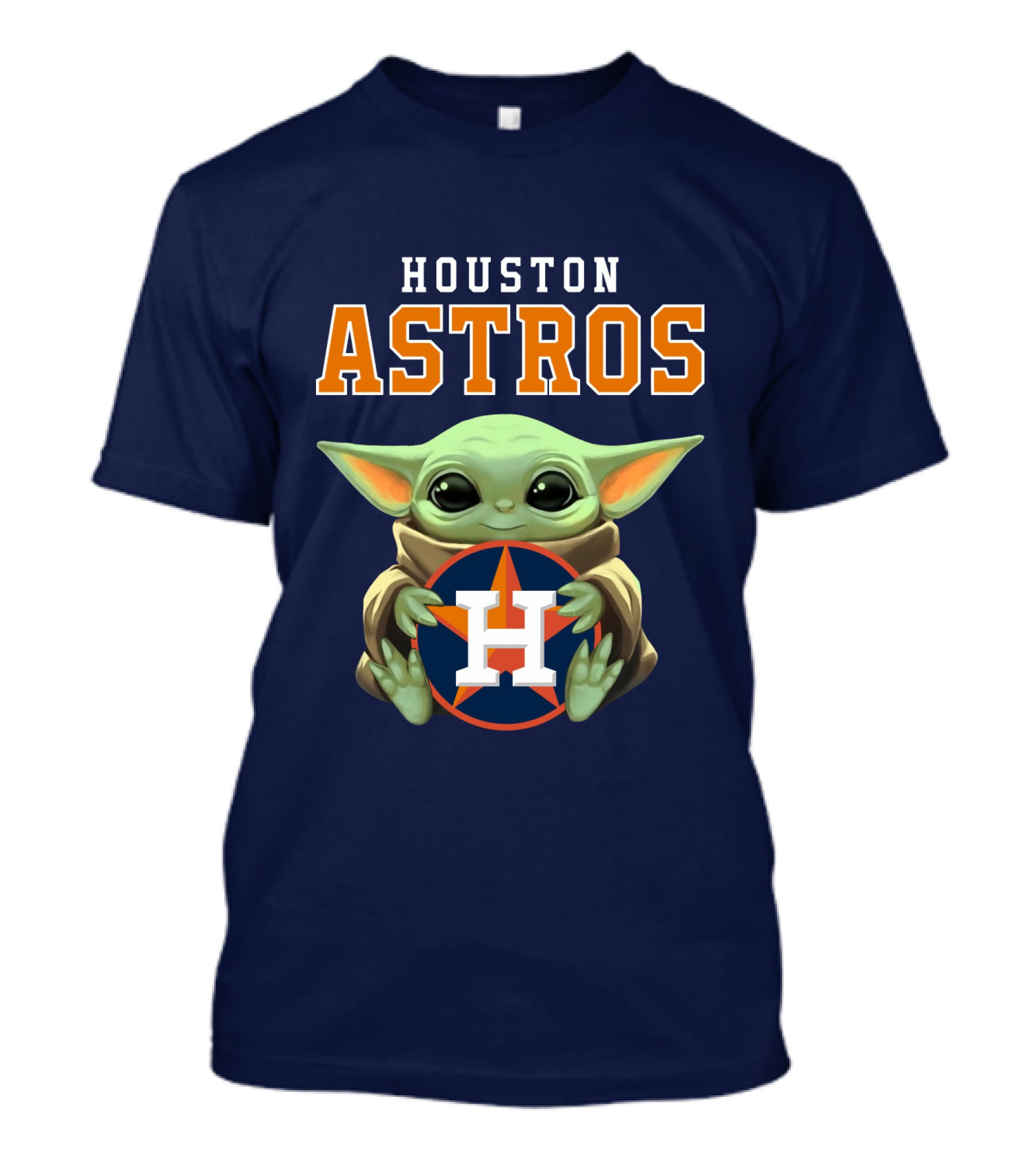 Houston Astros Baby Yoda T-Shirt