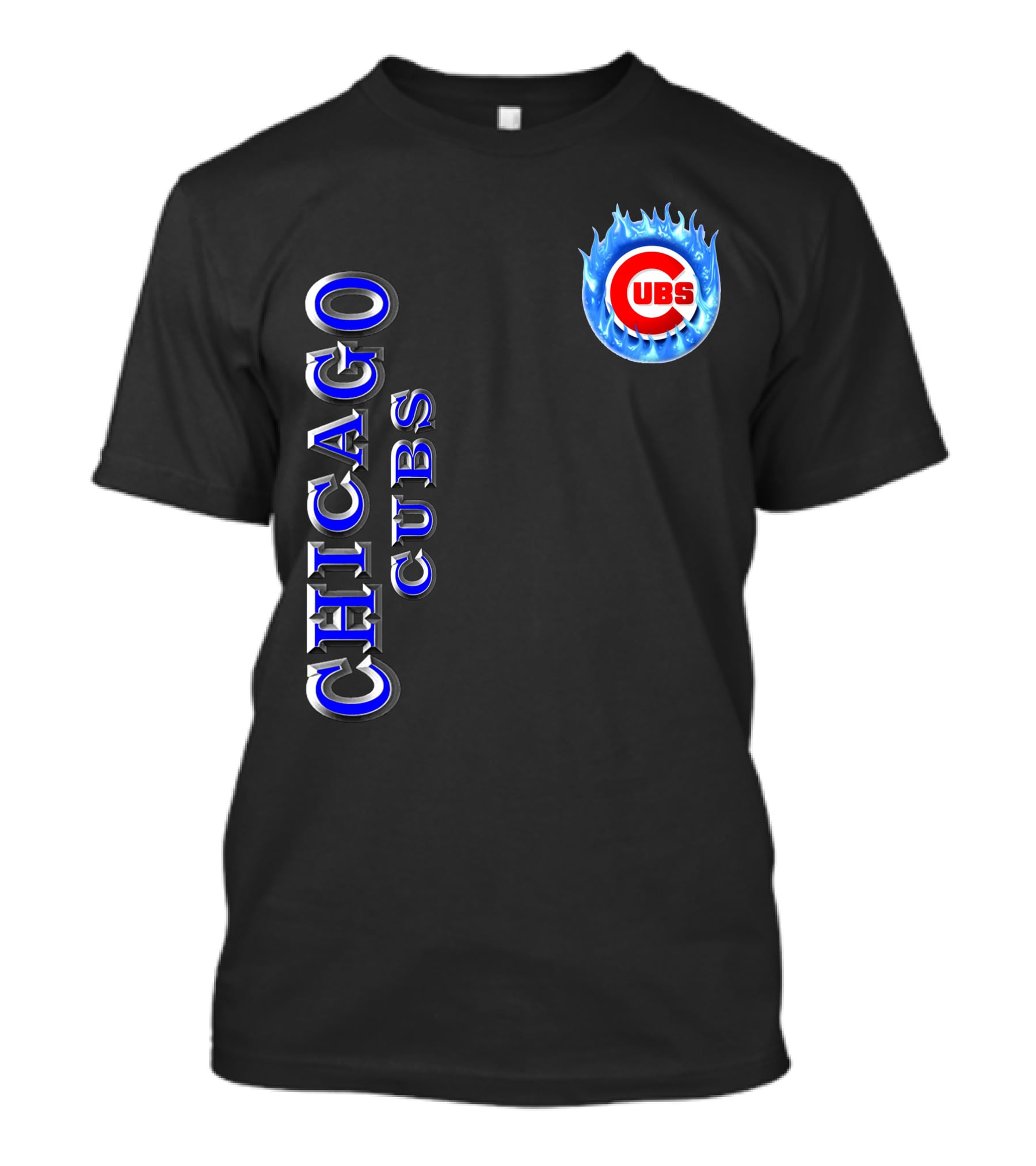 Chicago Cubs Cubs Flame T-Shirt
