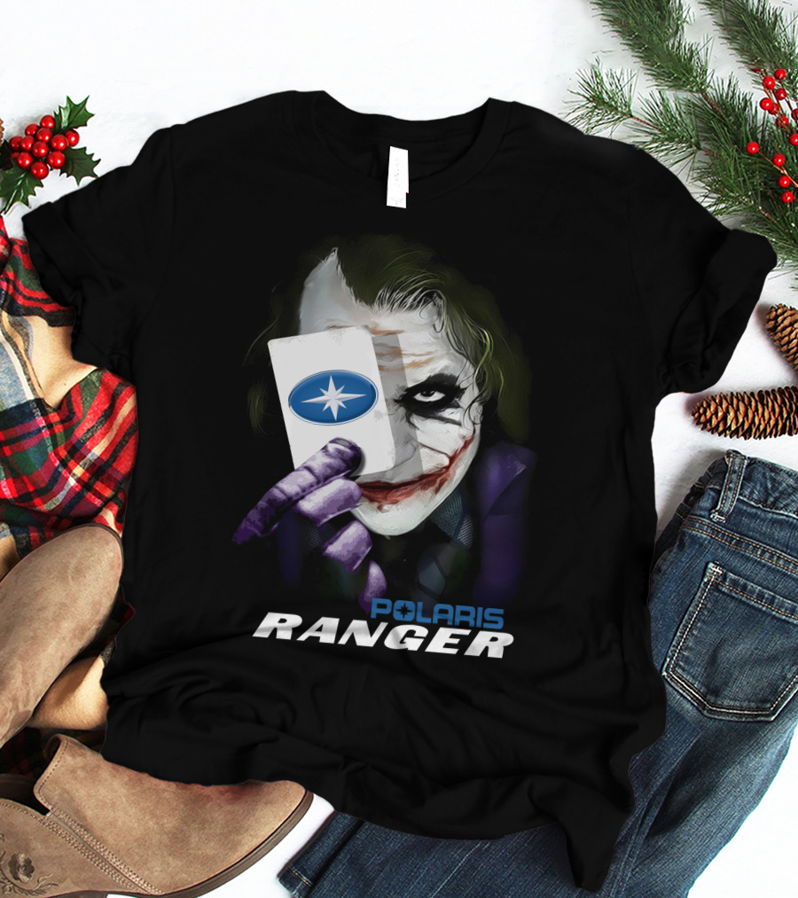 Polaris Ranger Joker Card Face T-Shirt