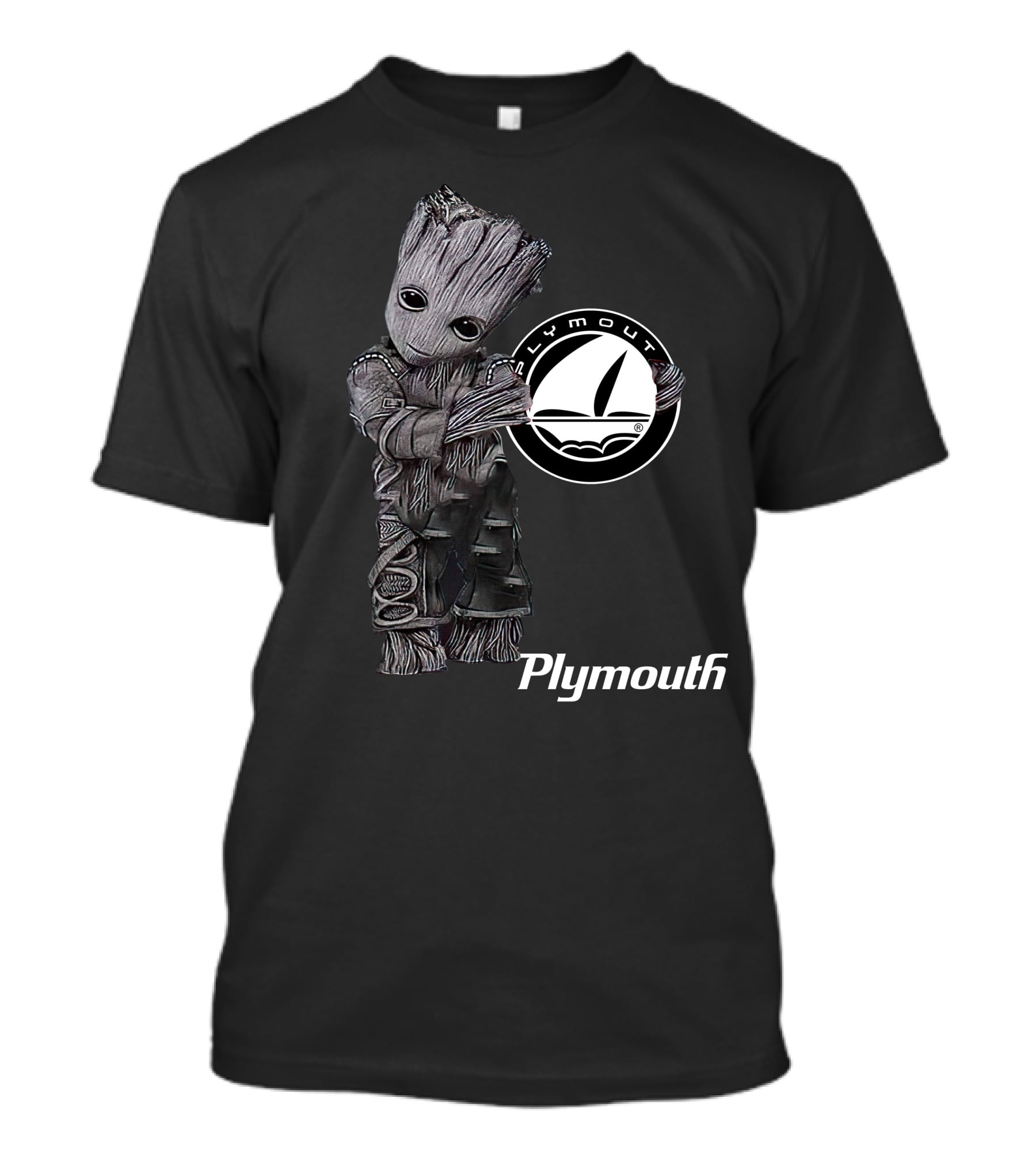 Plymouth Groot With Sailboat T-Shirt