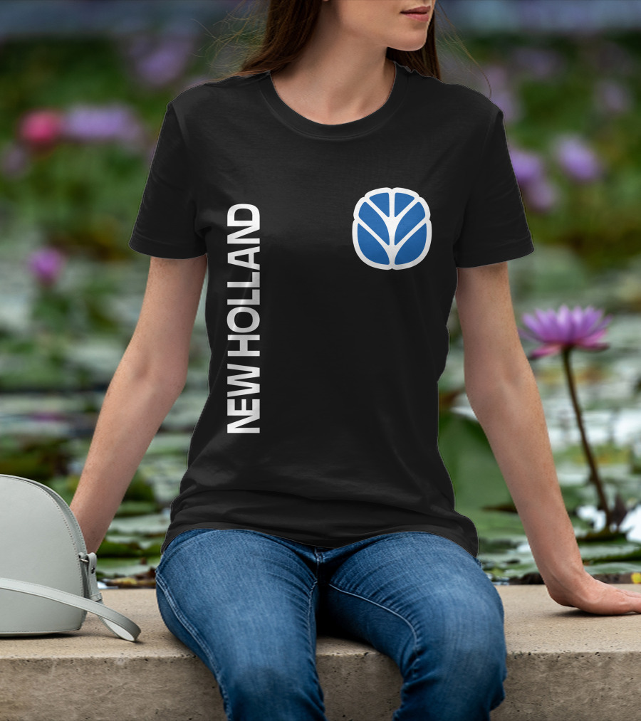 New Holland 12 Logo Blue T-Shirt