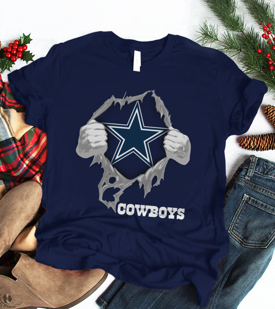Cowboys 07 Star Logo Burst T-Shirt