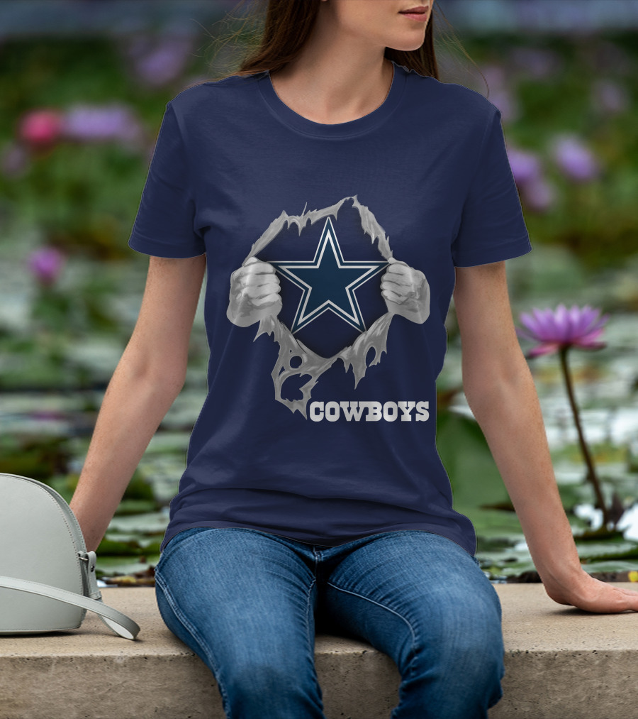 Cowboys 07 Star Logo Burst T-Shirt