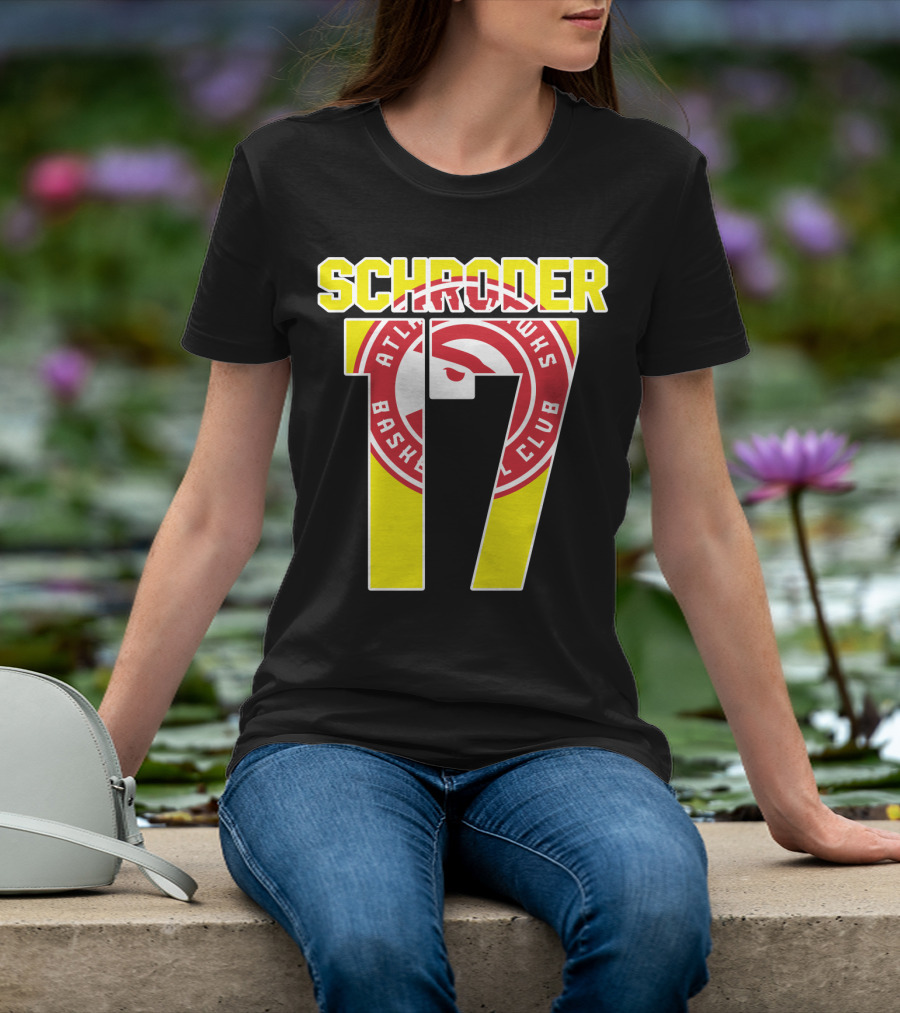 Schroder 17 Atlanta Hawks Basketball Club T-Shirt