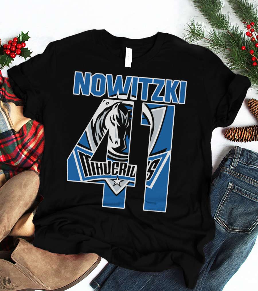 Nowitzki 41 Mavericks T-Shirt
