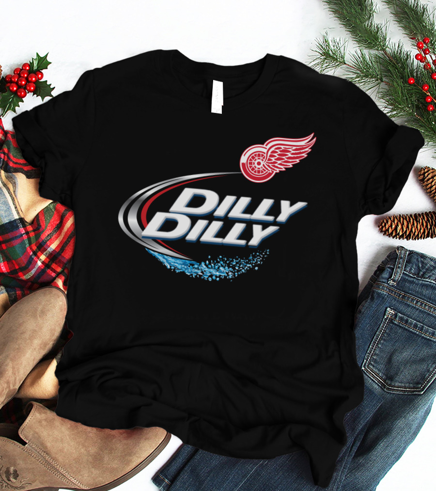 Detroit Red Wings Dilly Dilly Fan Gear For NHL Enthusiasts T-Shirt