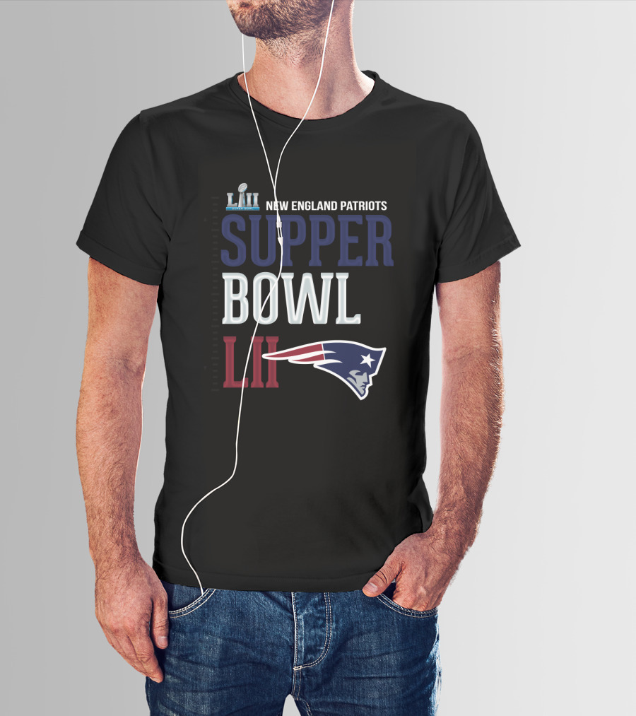 New England Patriots Super Bowl Lii Bound Nfl Patriots T-Shirt
