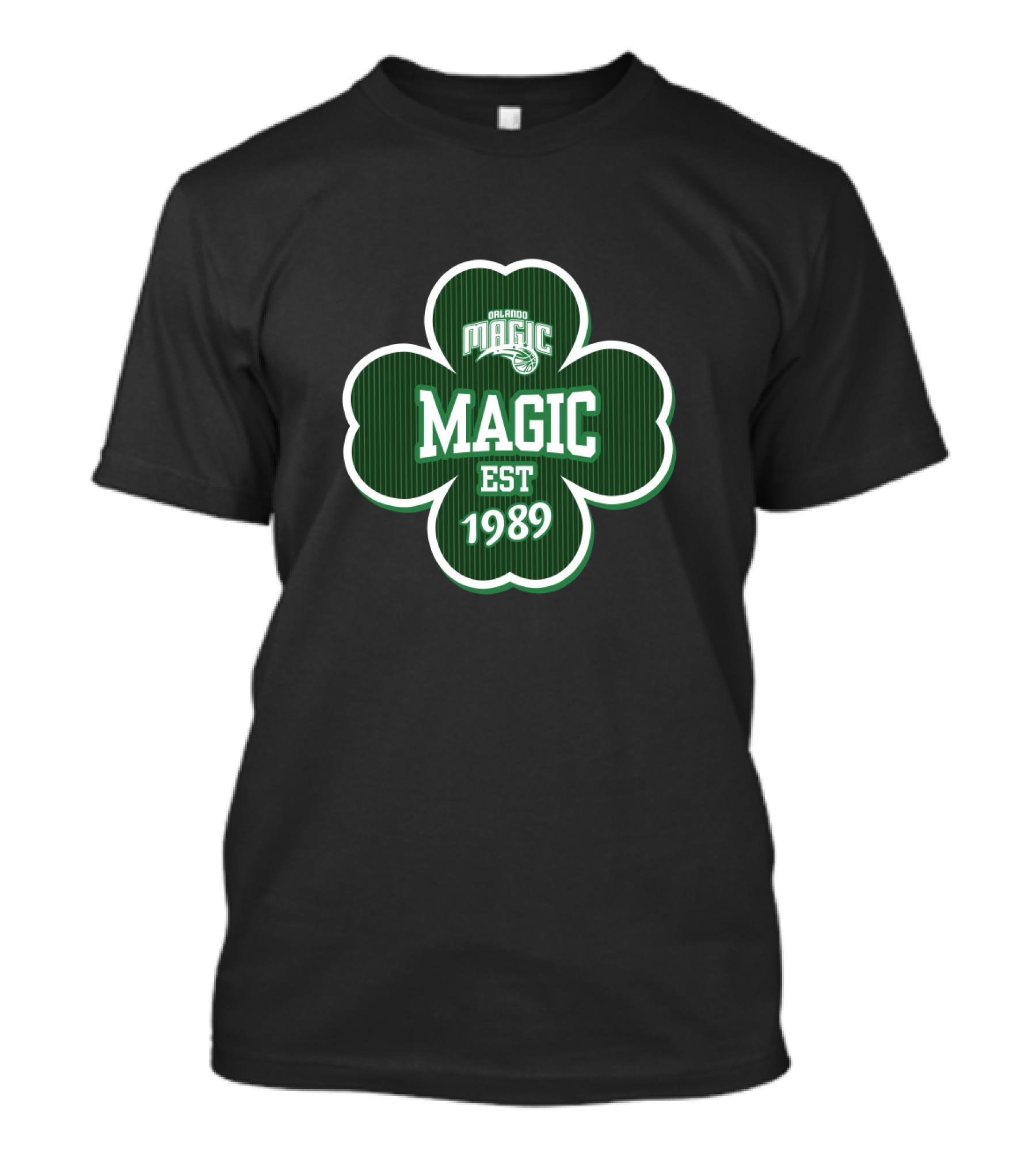 Orlando Magic Shamrock Est 1989 St Patrick's Day T-Shirt