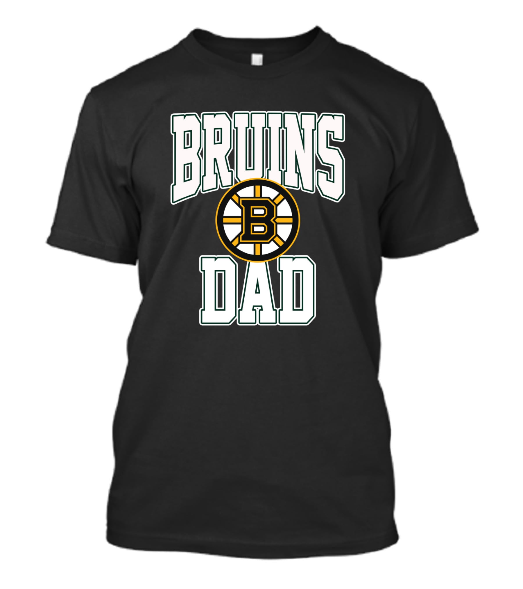 Boston Bruins Dad Fan Gear T-Shirt