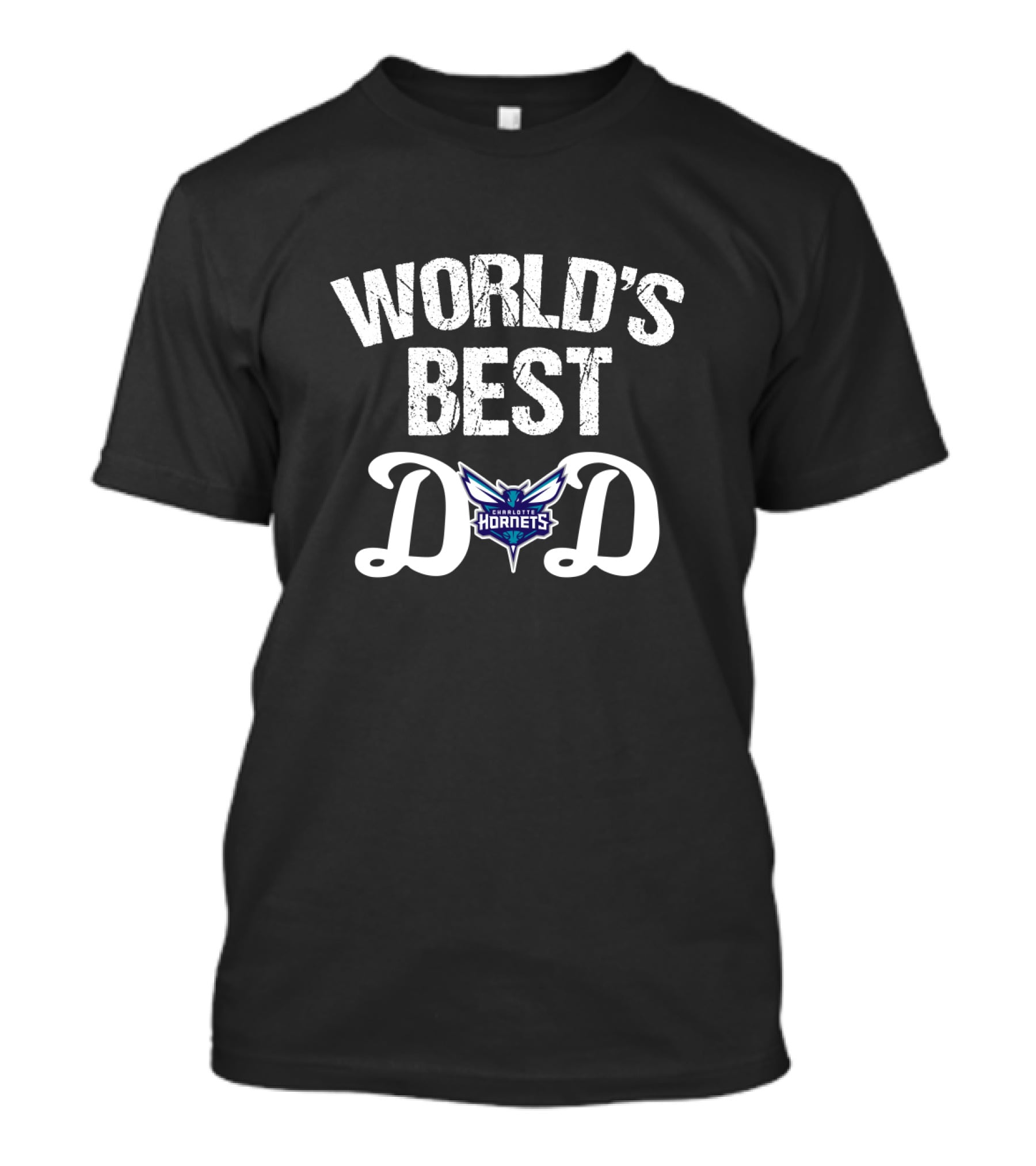 World's Best Dad Charlotte Hornets T-Shirt