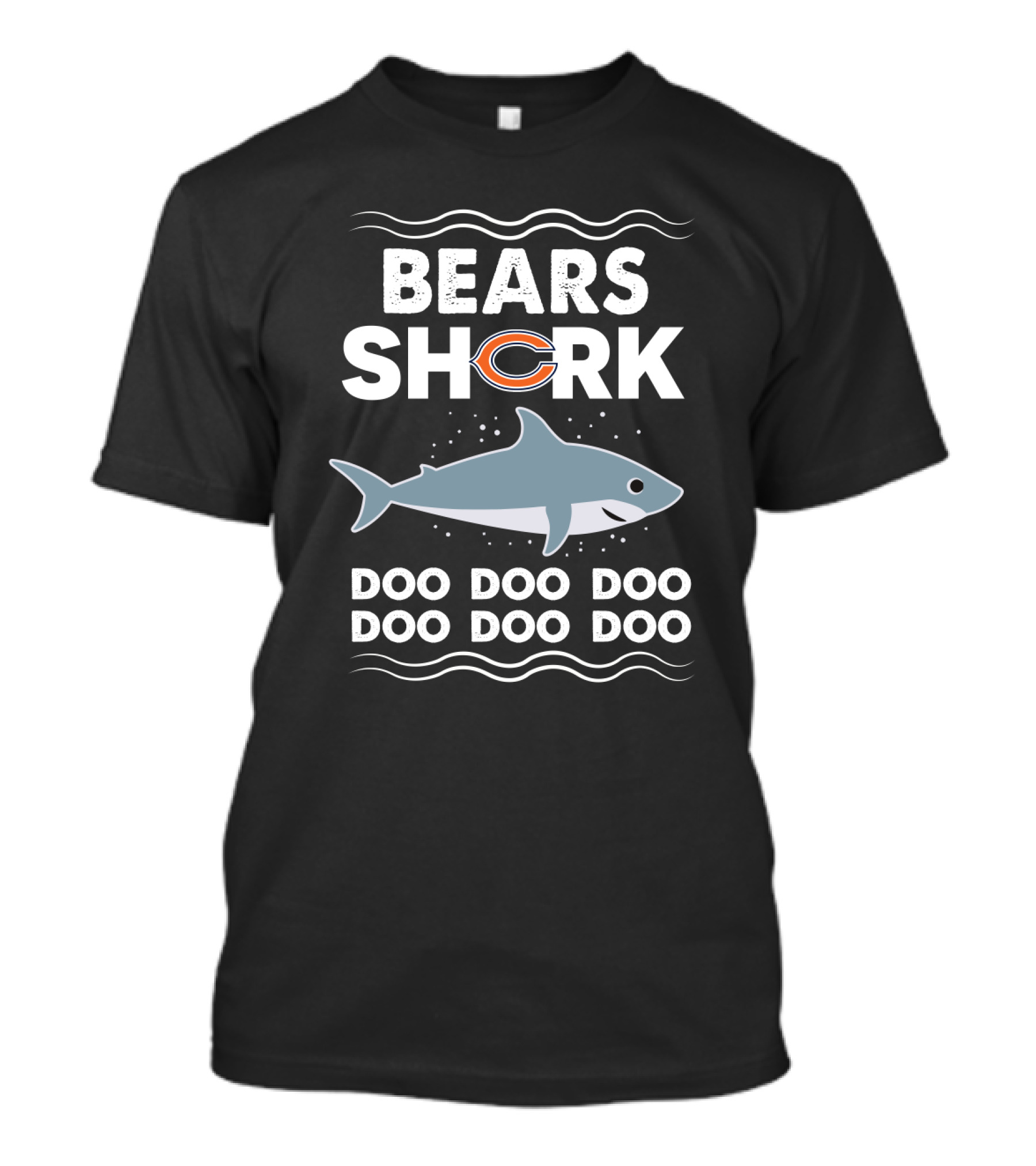 Bears Shark Chicago Doo Doo Doo Doo T-Shirt