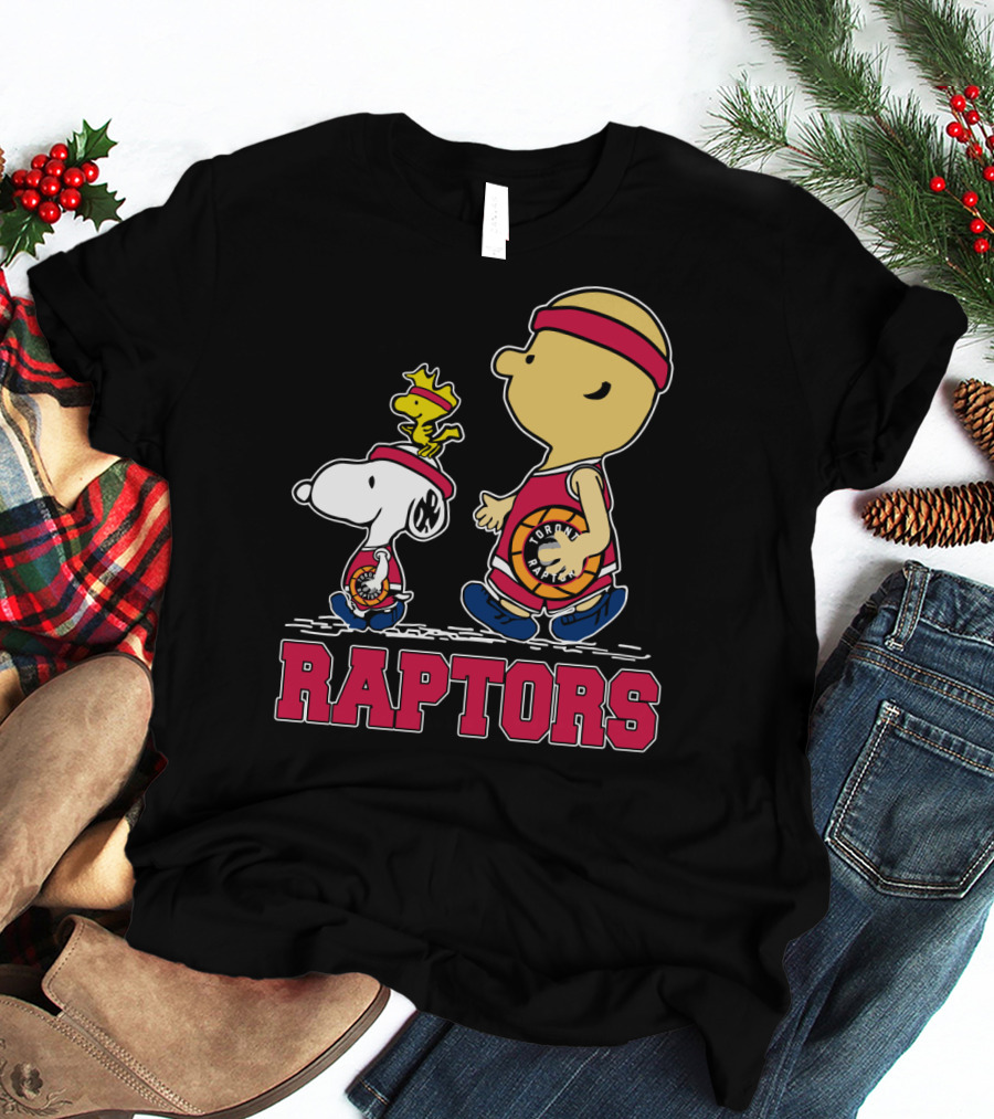 Snoopy Toronto Raptors Woodstock Raptor Fans T-Shirt