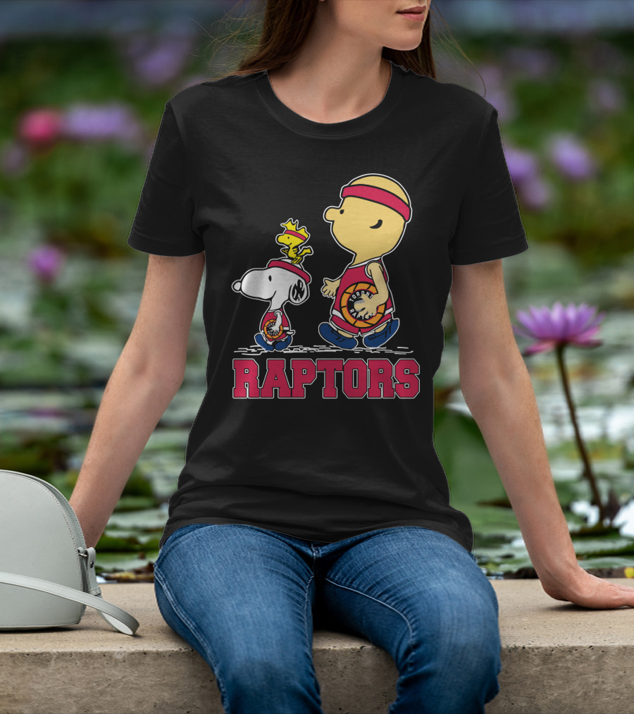 Snoopy Toronto Raptors Woodstock Raptor Fans T-Shirt