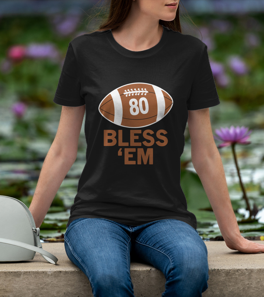 Cleveland Browns Bless Em 80 Football T-Shirt