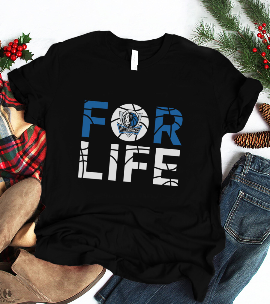 Dallas Mavericks Basketball For Life Fan Commitment T-Shirt