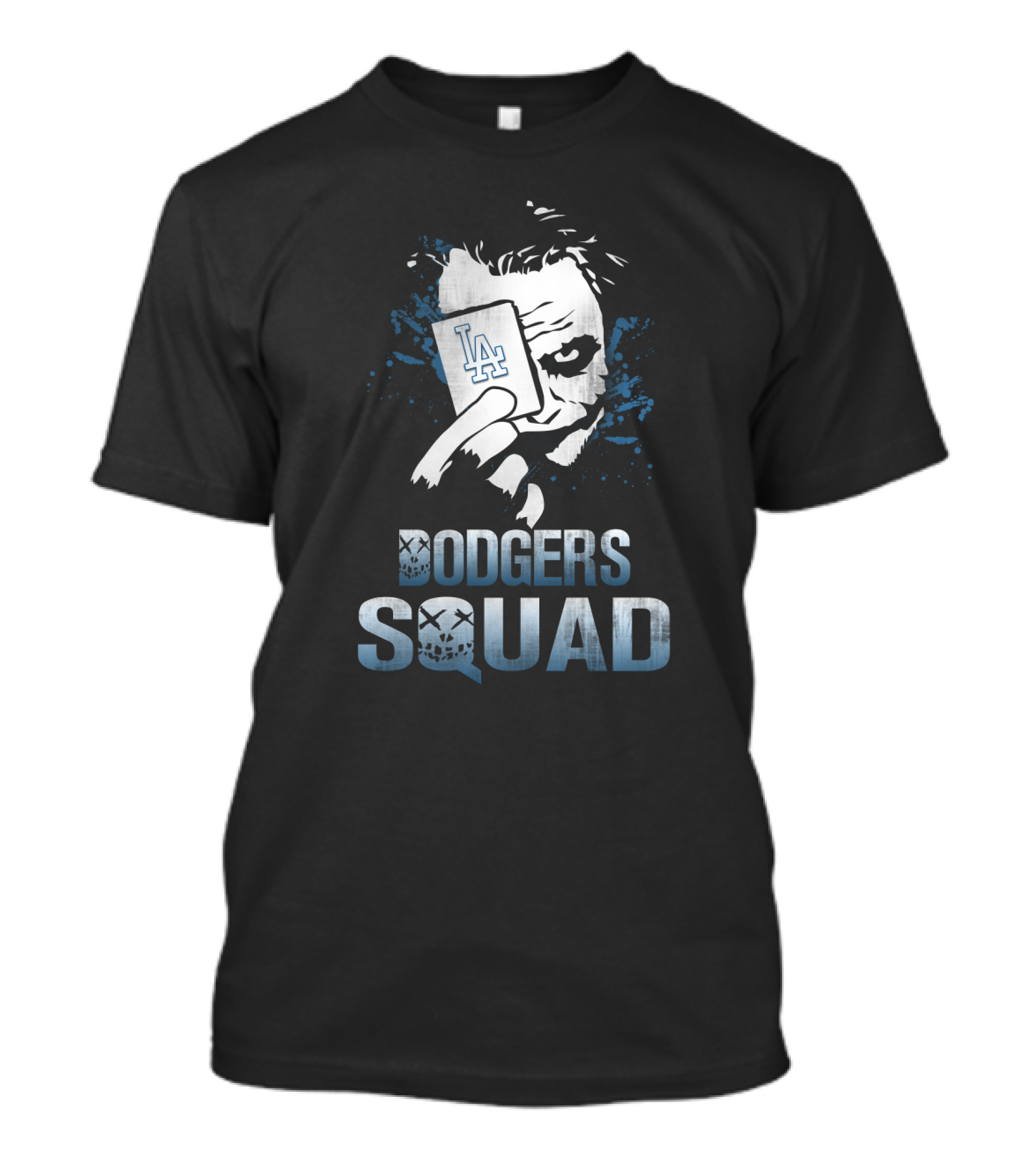 Dodgers Squad Joker LA Los Angeles Dodgers Fans T-Shirt