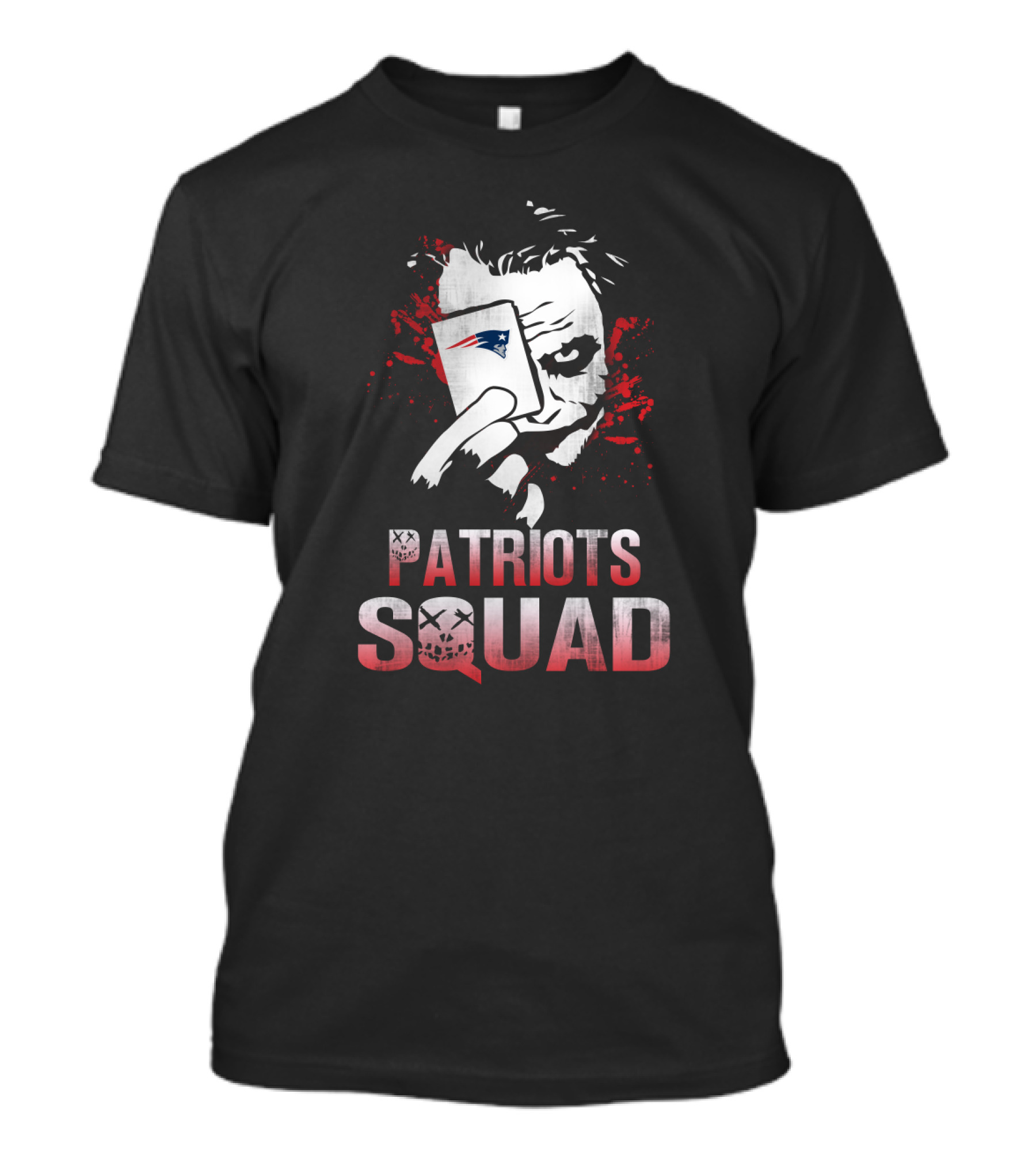 Patriots Squad Joker Card Mashup T-Shirt