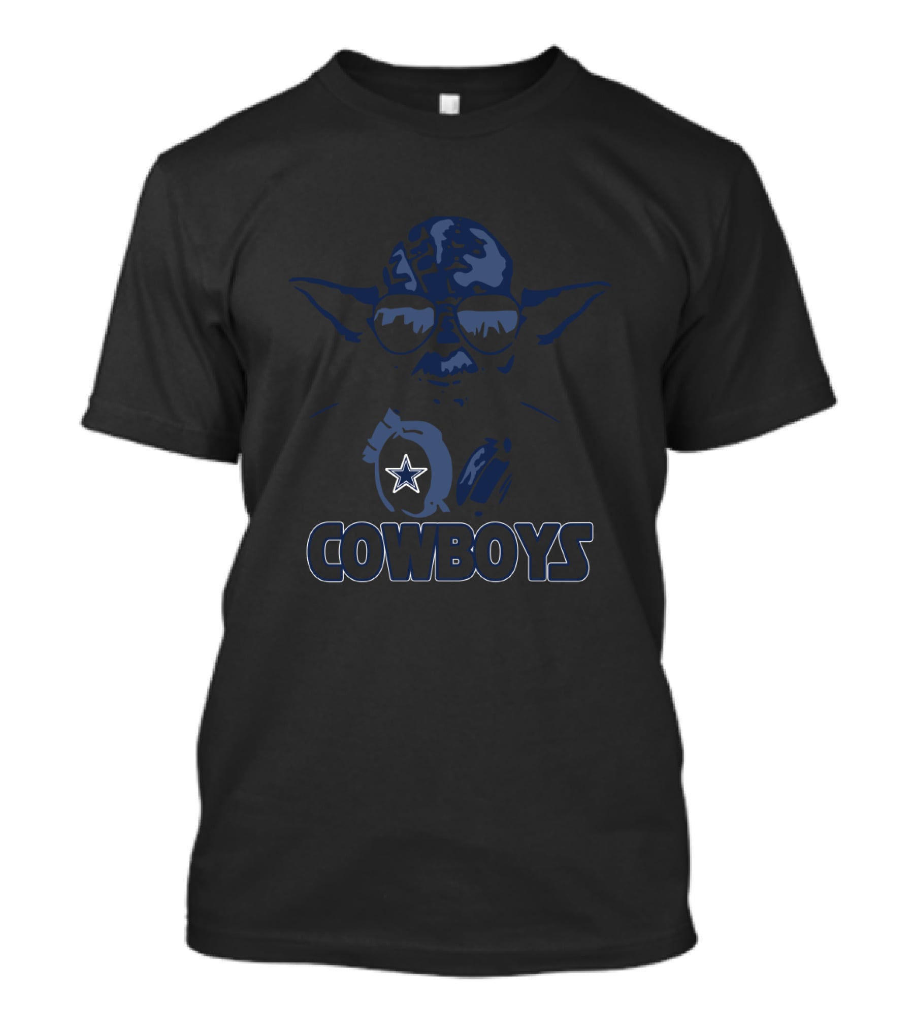 Yoda Cowboys Star Wars Dallas Fans T-Shirt