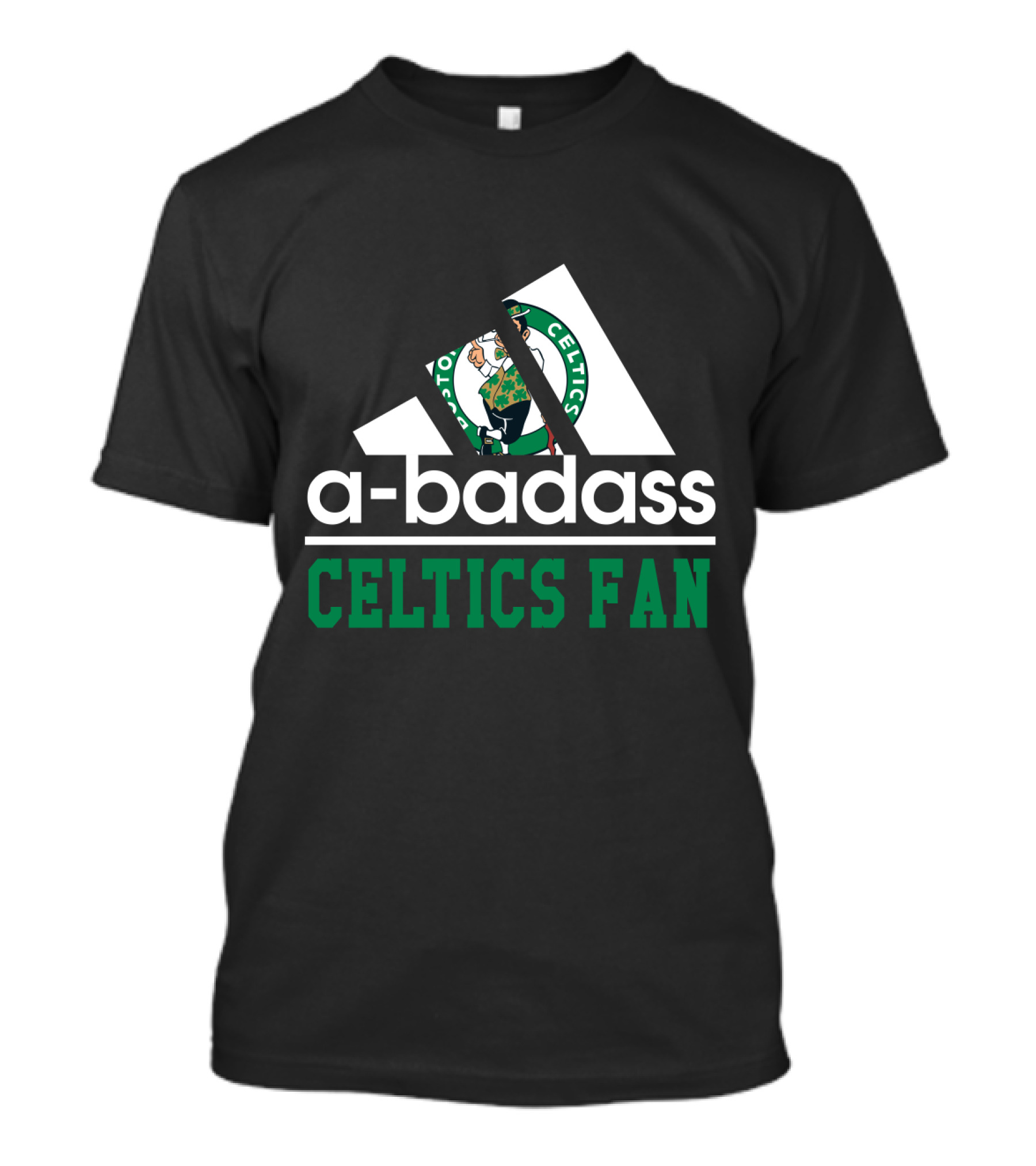 A-Badass Celtics Fan Boston Celtics T-Shirt