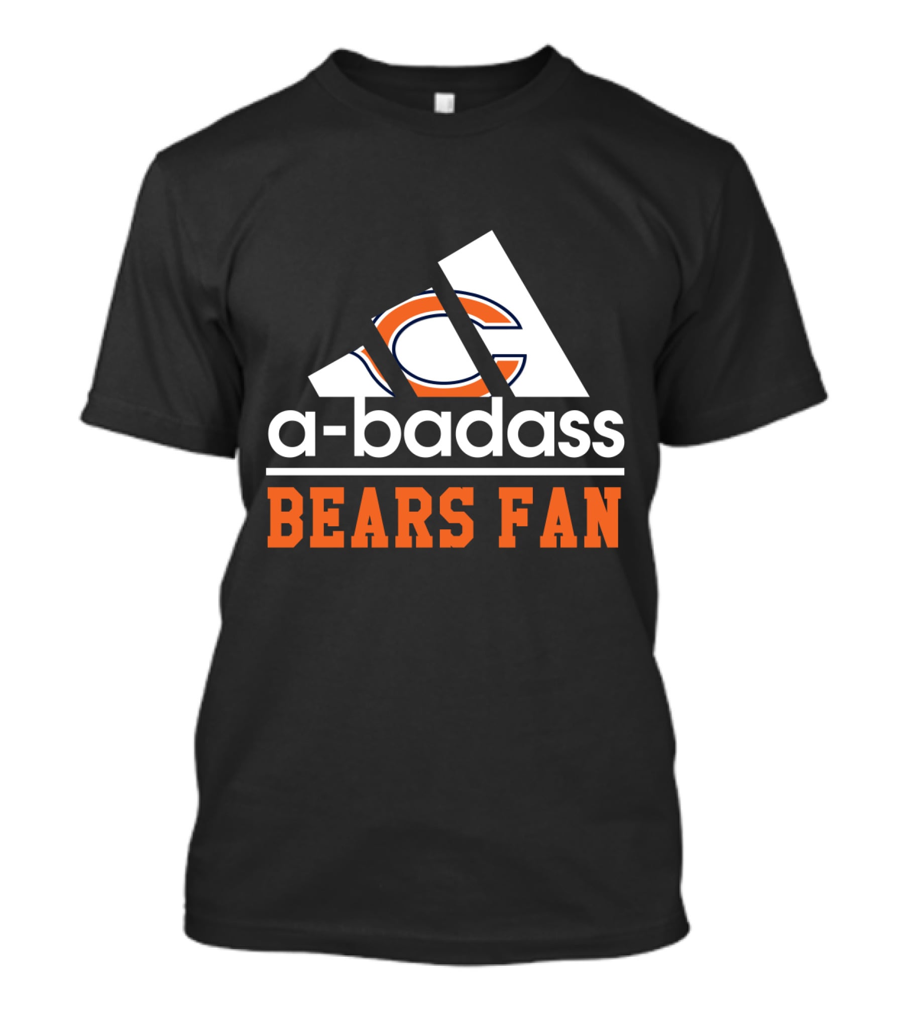 A-Badass Bears Fan Chicago T-Shirt