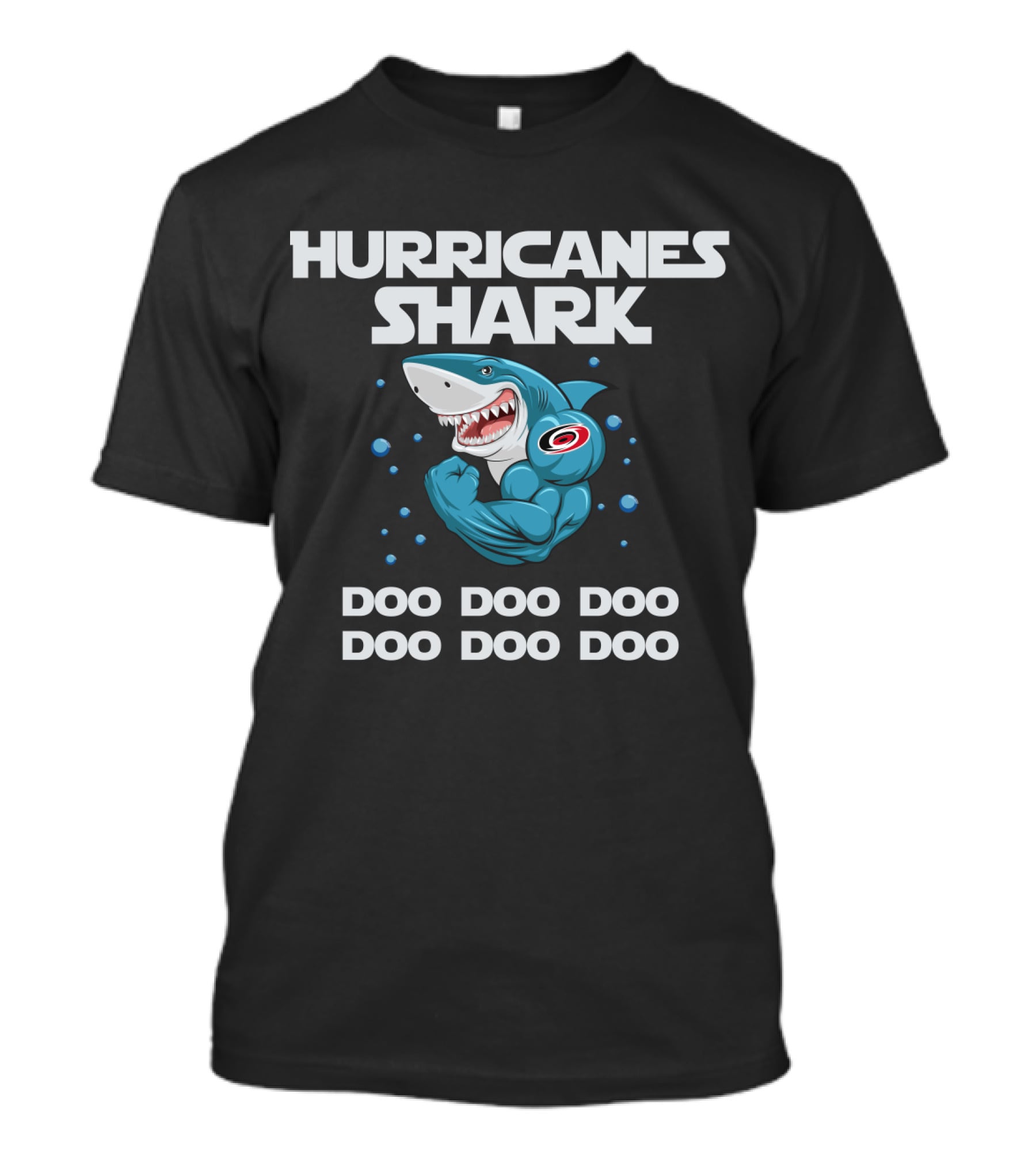 Hurricanes Shark Doo Doo Doo Nhl Carolina T-Shirt