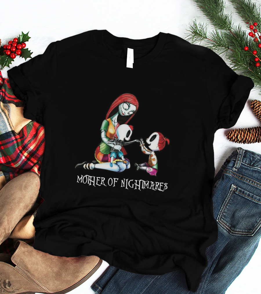 Mother Of Nightmares Skeleton Family Halloween Nightmare Aesthetic T-Shirt