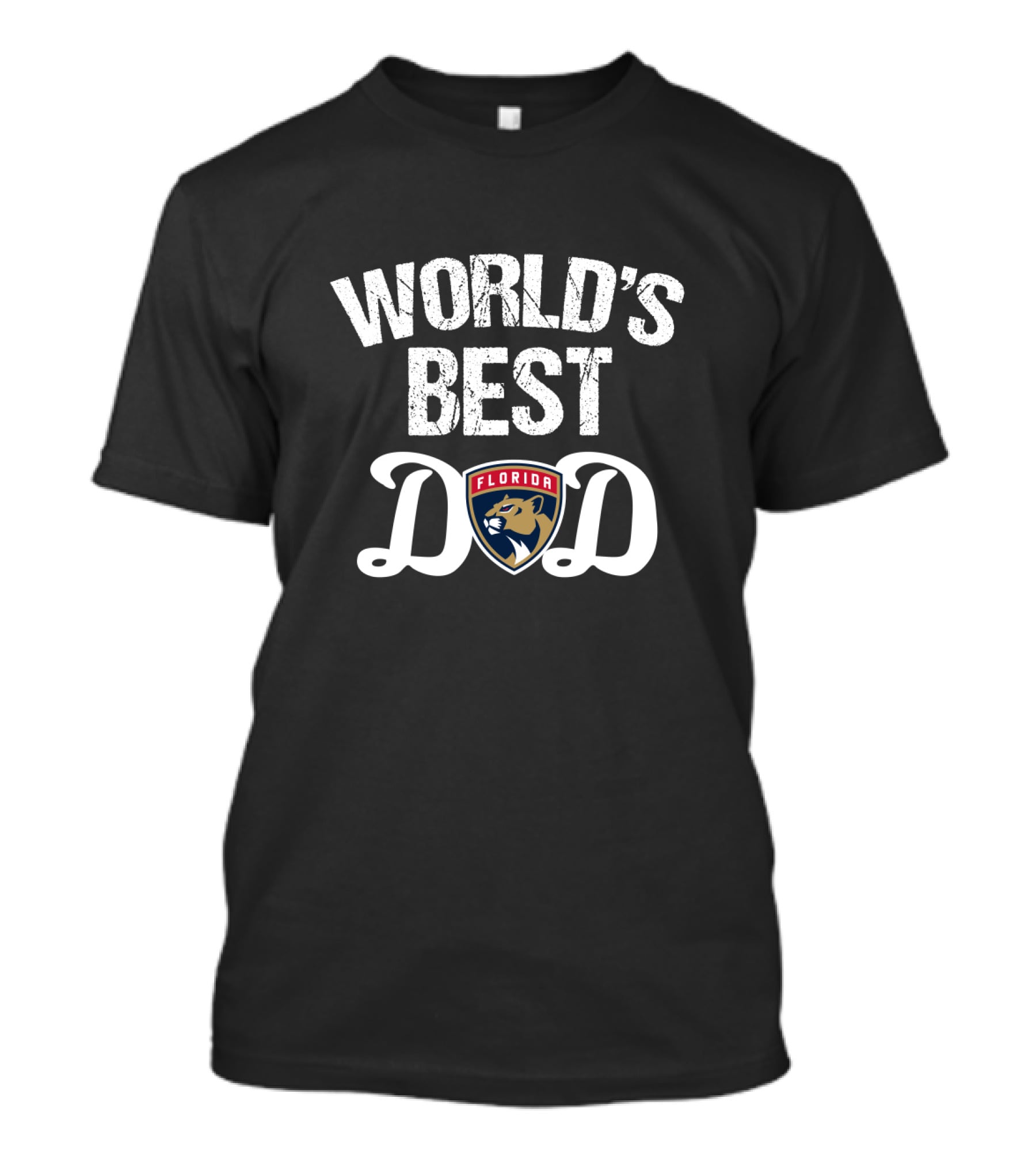 World's Best Florida Panthers Dad T-Shirt