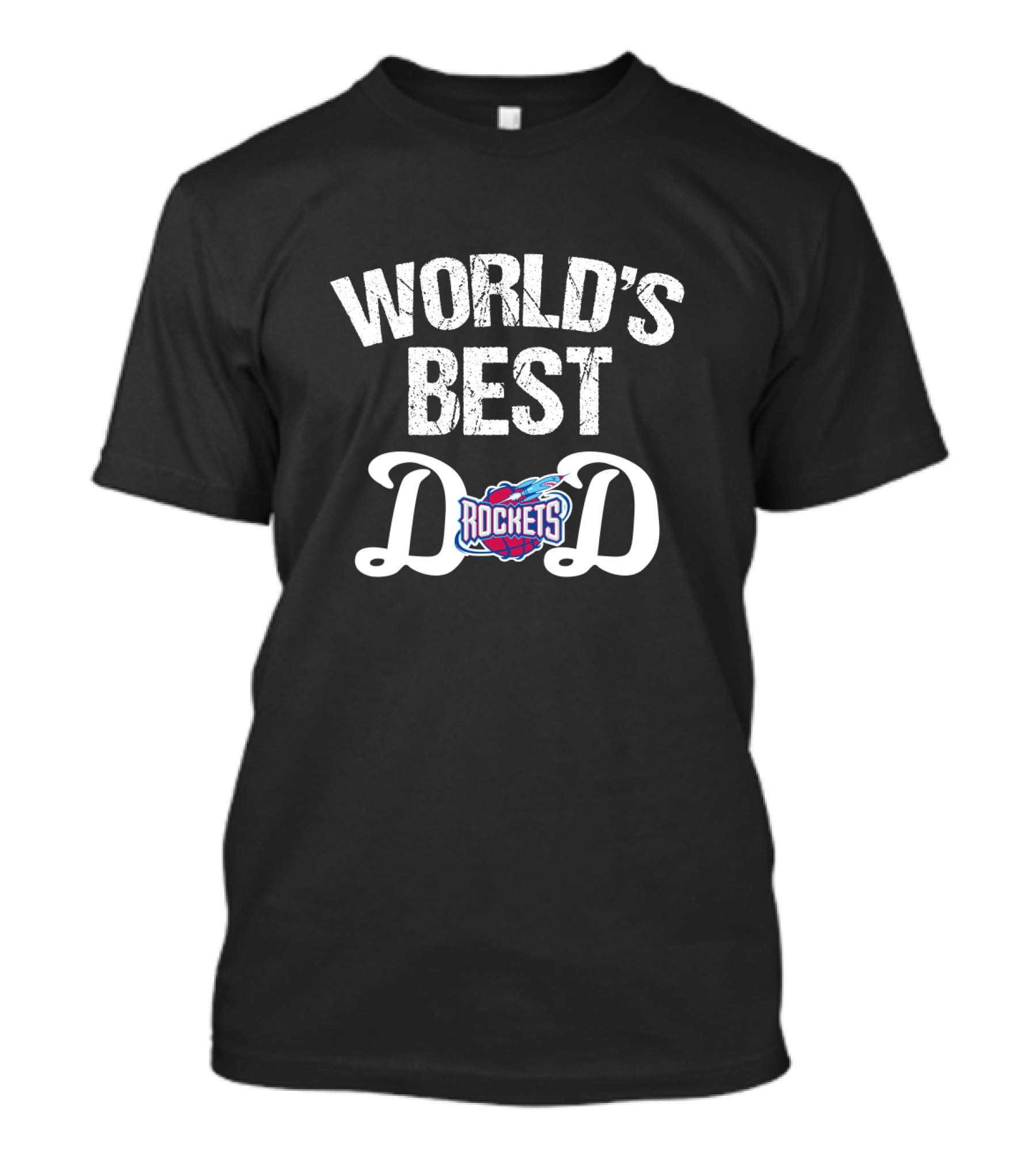 World's Best Rockets Dad T-Shirt