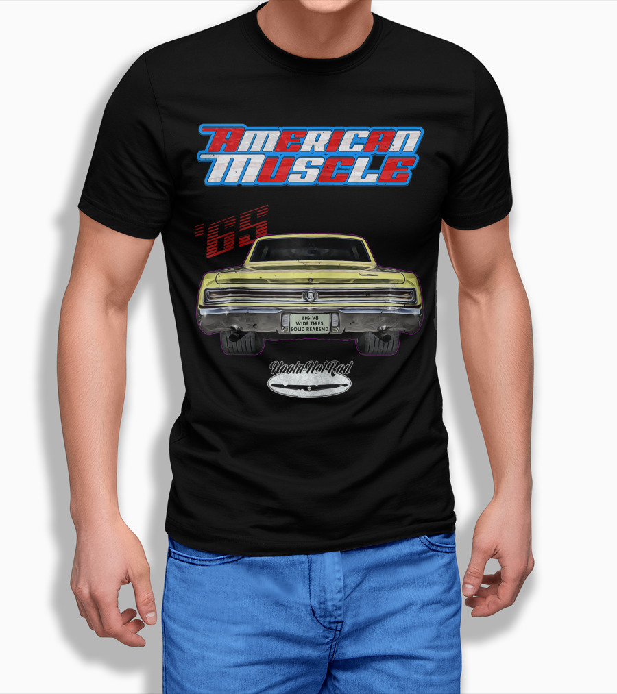 American Muscle 1965 Skylark GS Big V8 Wide Tires Solid Rearend UoolaValRod T-Shirt