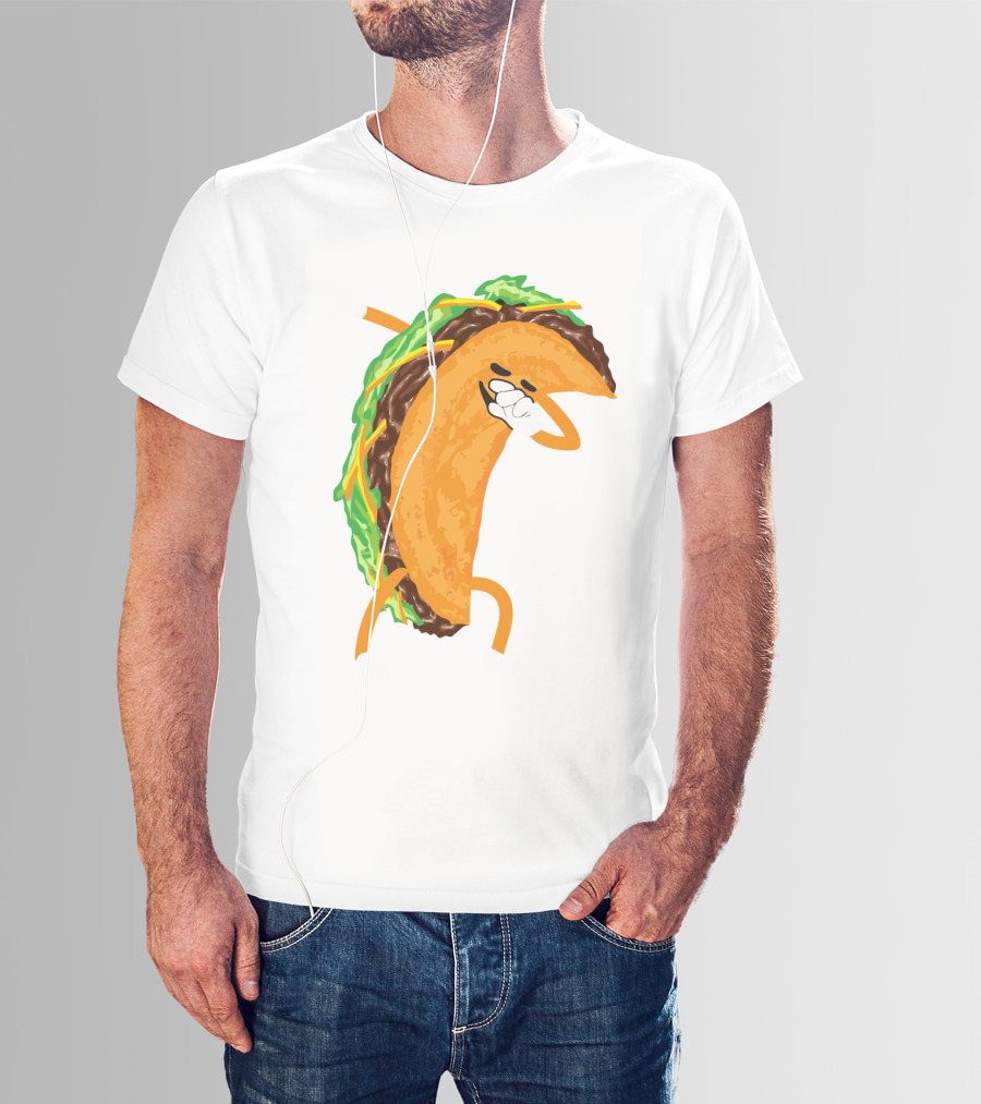 Tacos Tacos Tacos Tacos Dancing Taco Character T-Shirt